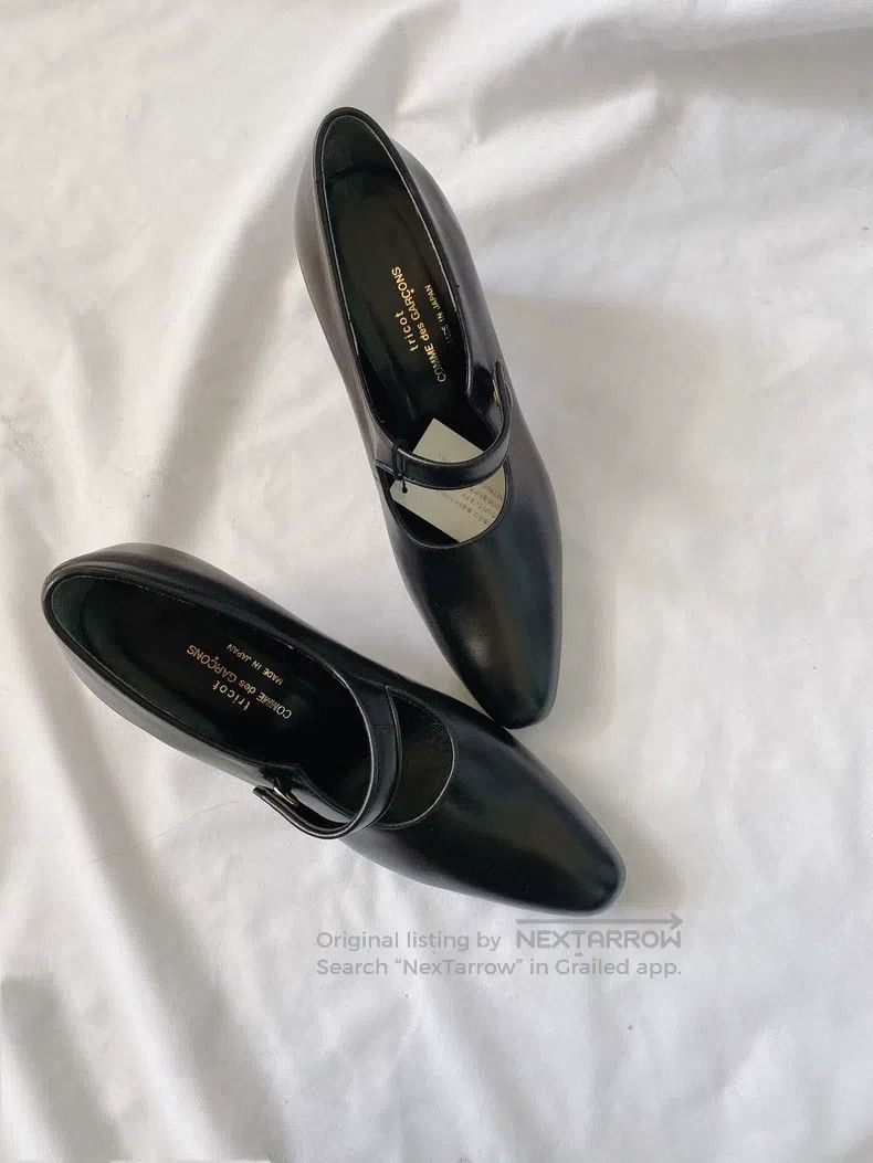 Comme des Garcons comme des garcons High Heel Mary Janes Leather Shoes Size US 6.5 / IT 36.5 - 2 Thumbnail