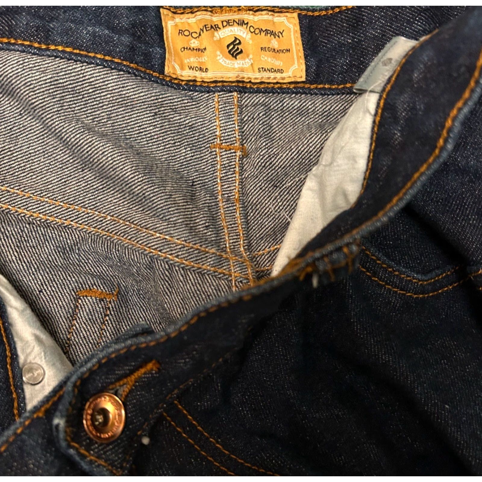 Rocawear VINTAGE Rocawear Baggy Hip Hop Skater Grunge Jeans Shorts Mens Sz 42 Jorts Size US 42 / EU 58 - 3 Thumbnail