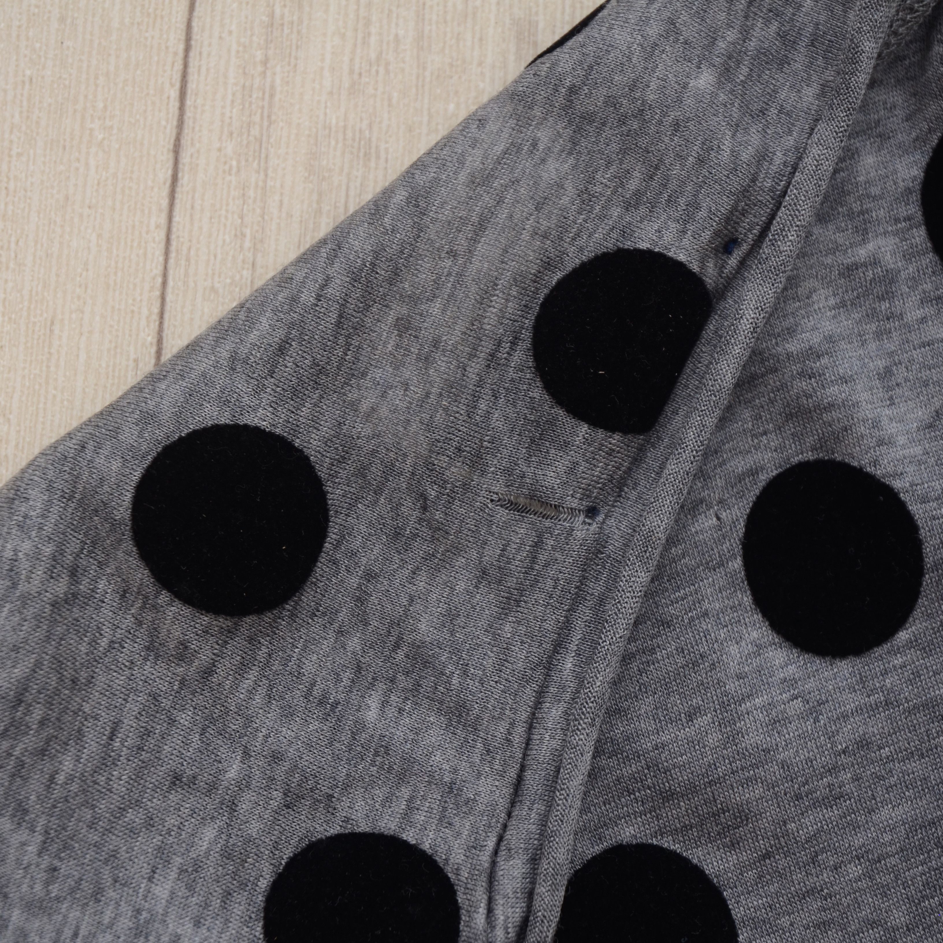 Other IL POIS forte_forte T-Shirt 100% Wool Black Chic Polka Dot Size M / US 6-8 / IT 42-44 - 8 Thumbnail