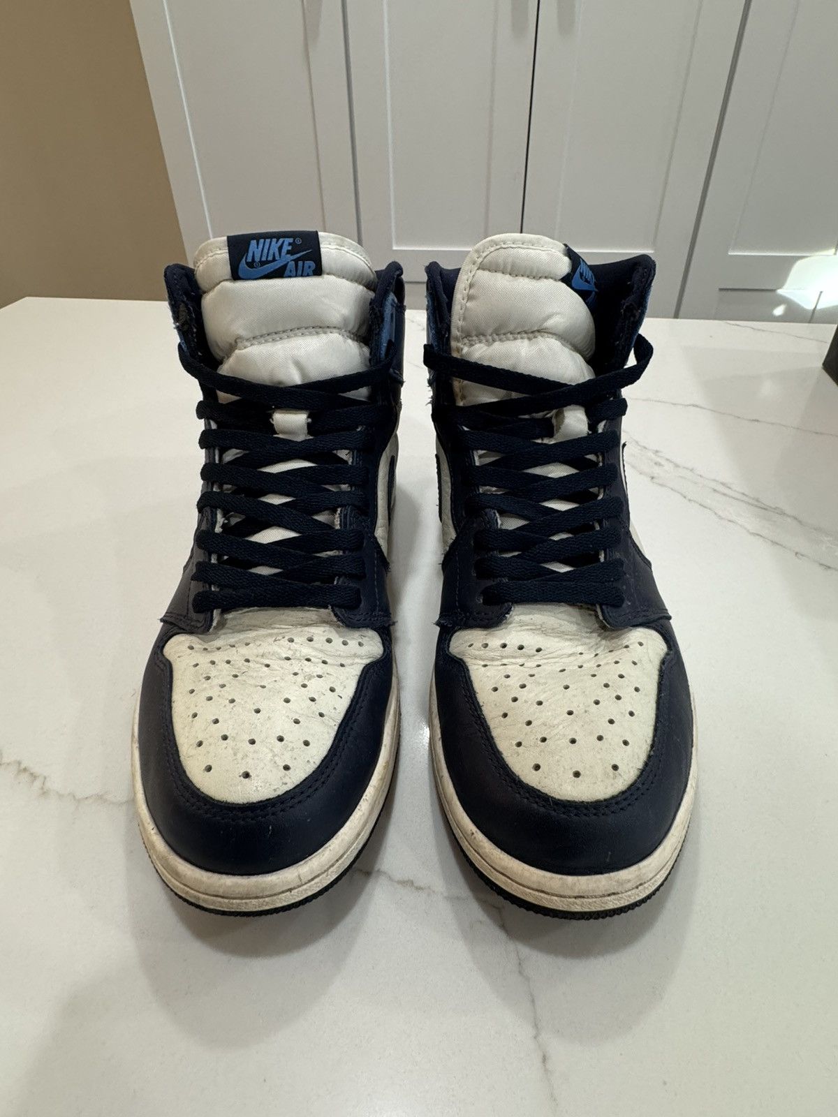 Jordan Brand × Nike Air Jordan 1 Retro High “Obsidian” Size US 10 / EU 43 - 4 Thumbnail