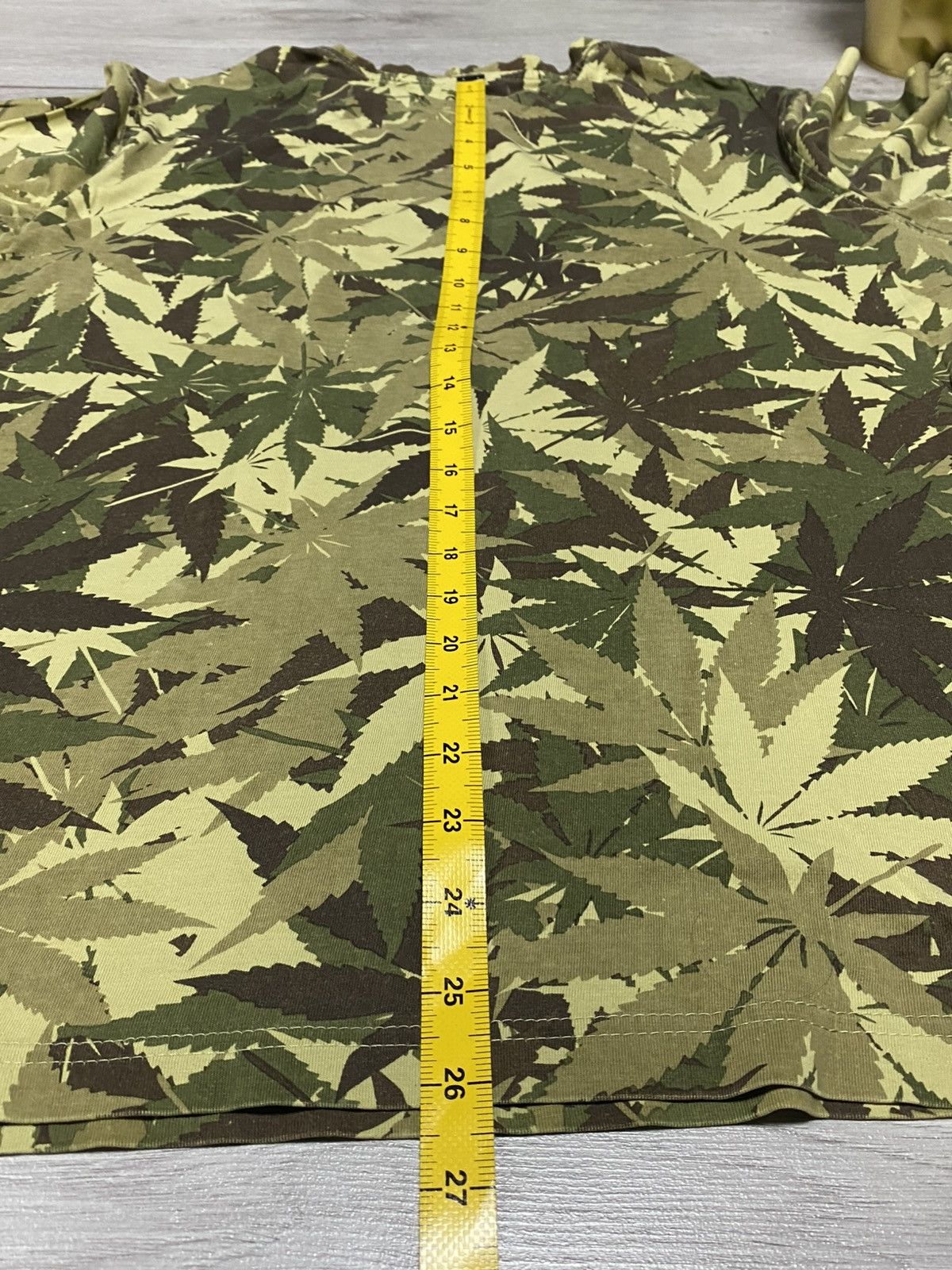 Pelle Pelle Pelle Pelle weed leaves marijuana all over tee shirt Size US L / EU 52-54 / 3 - 11 Thumbnail