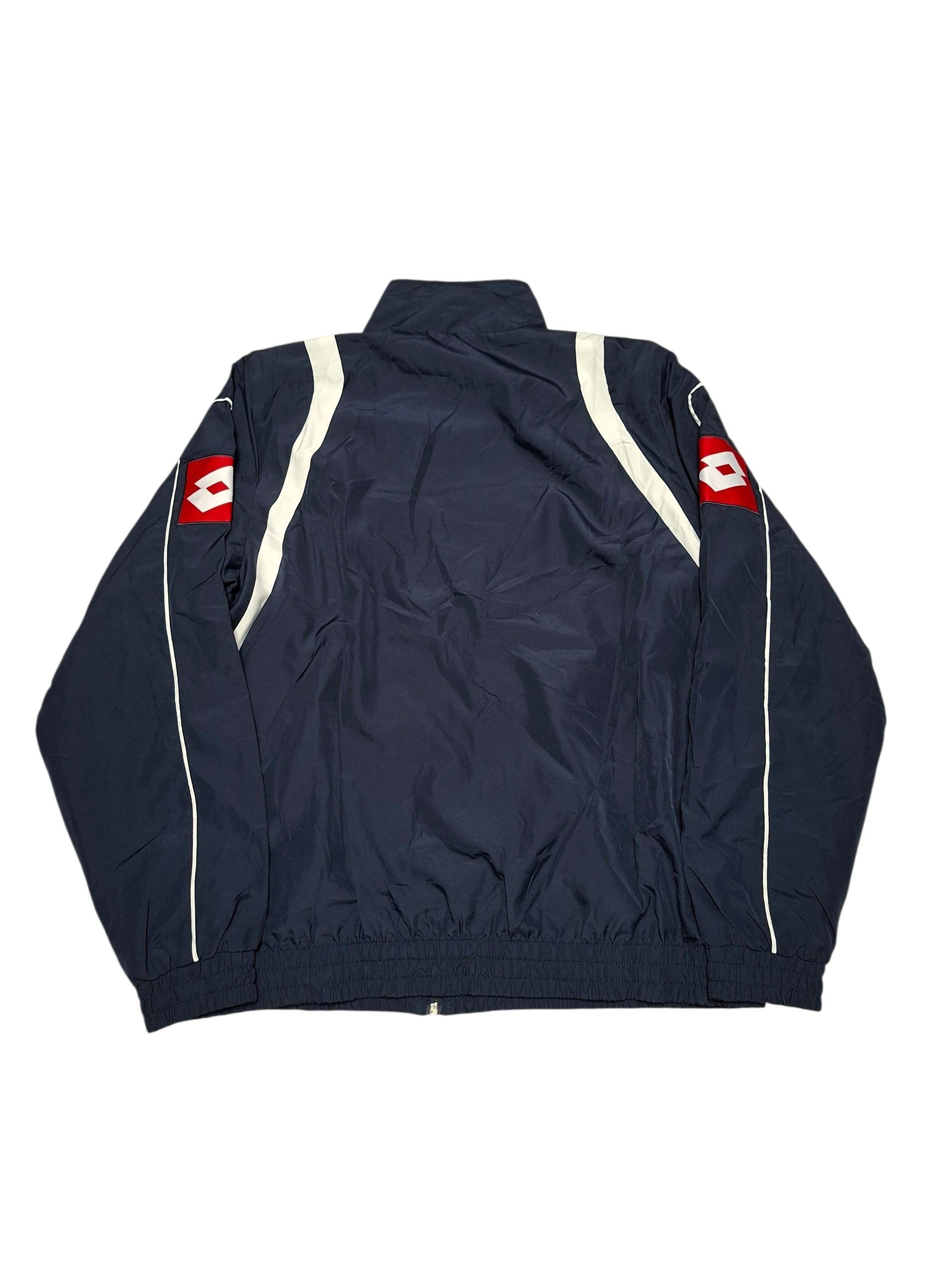 Lotto Sport LOTTO VINTAGE SOCCER NYLON TRACK JACKET Size US XXL / EU 58 / 5 - 3 Thumbnail
