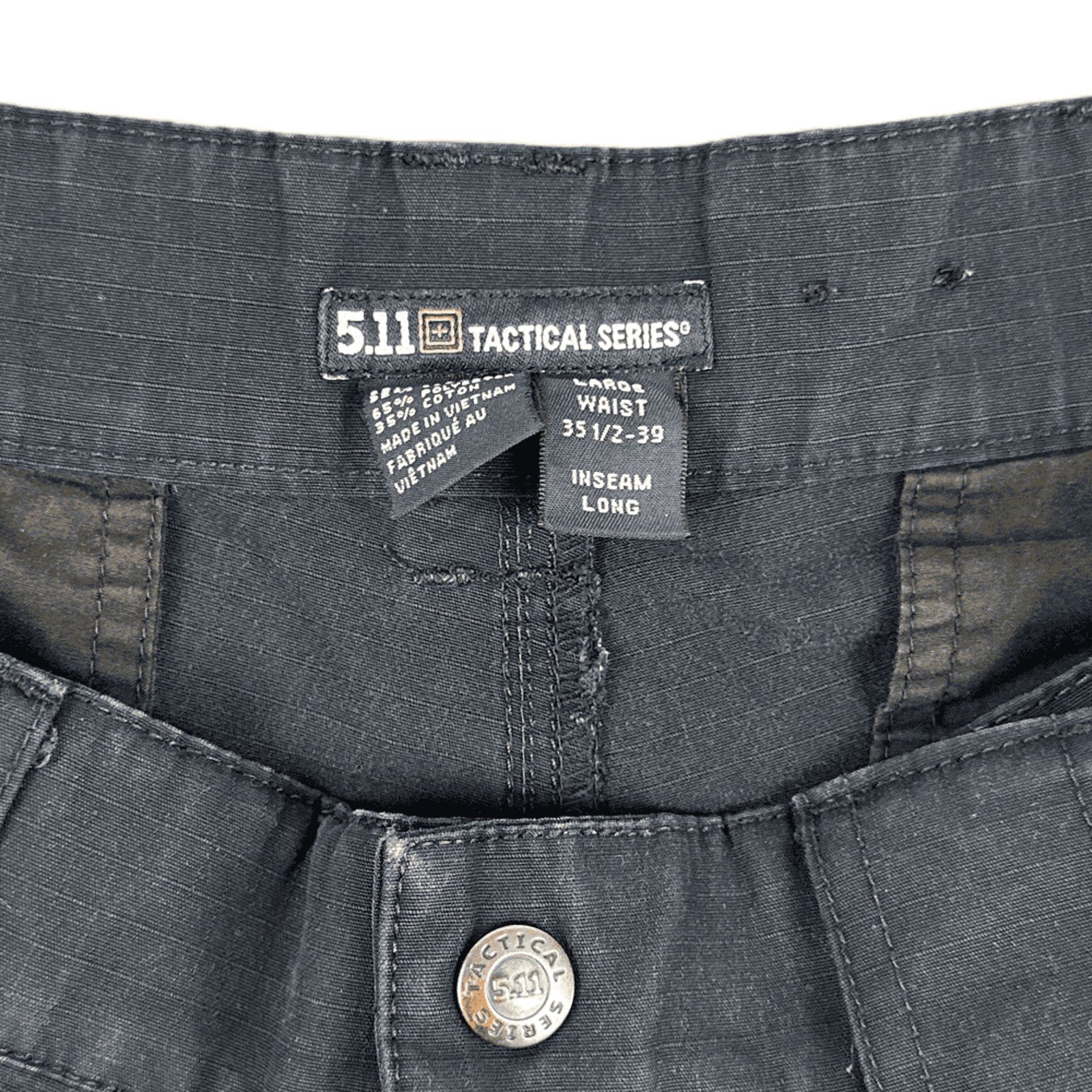 5.11 511 Tactical Pants Mens Blue Ripstop Cargo Outdoor Workwear Size US 34 / EU 50 - 5 Thumbnail