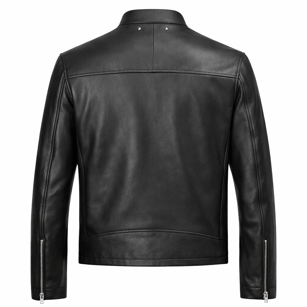 Louis Vuitton (RM091M) Louis Vuitton Lamb Leather Rider Jacket Size US XL / EU 56 / 4 - 2 Thumbnail
