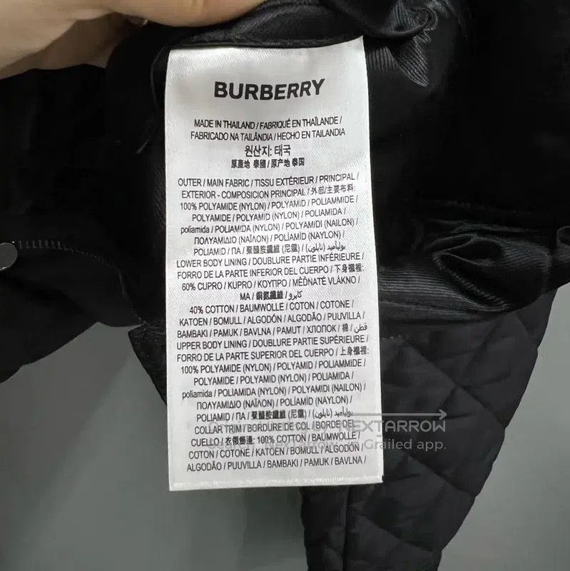 Burberry Burberry Black Cotton Men's Long Sleeve Jacket. Size US L / EU 52-54 / 3 - 5 Thumbnail