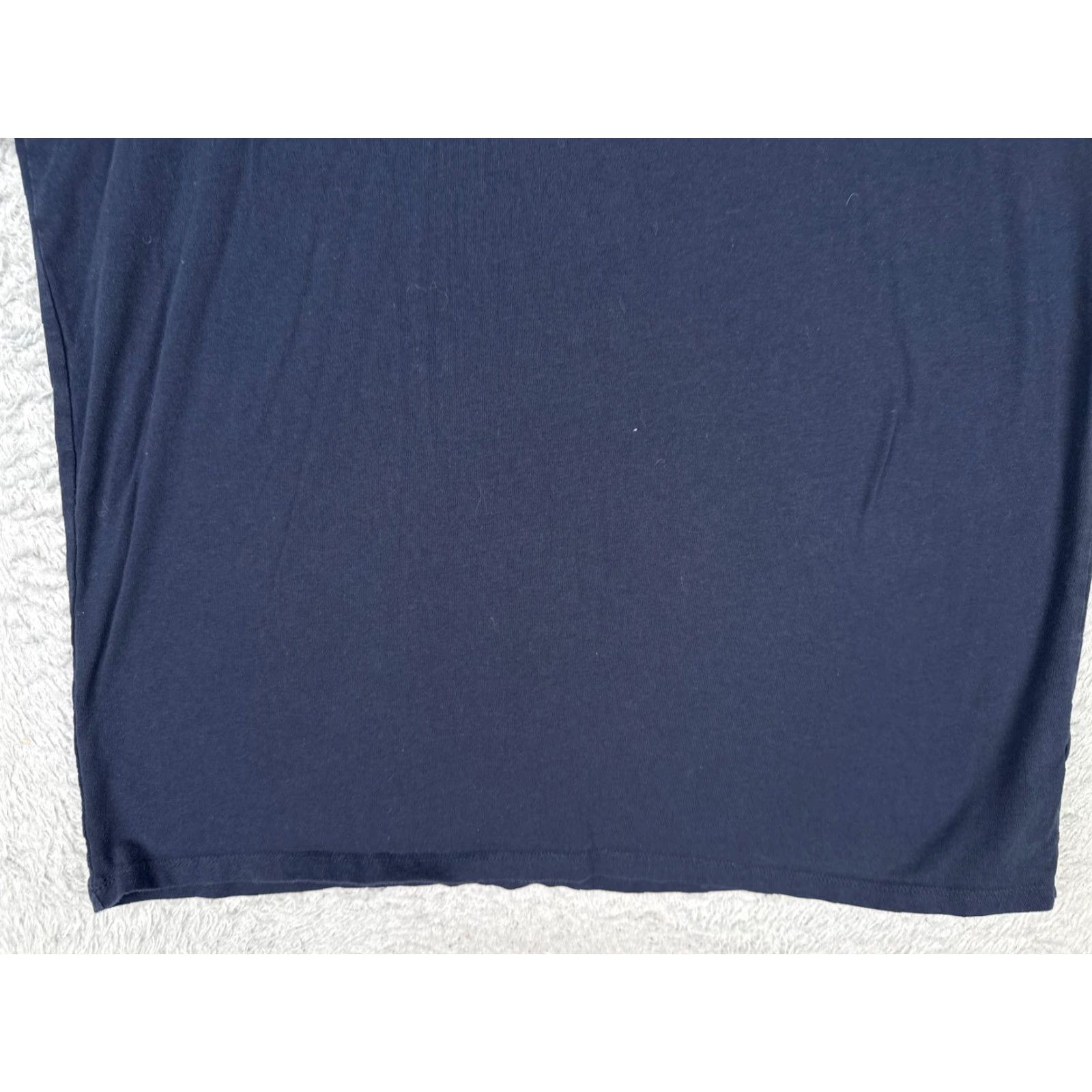 Tommy Hilfiger Tommy Hilfiger Shirt Adult XL Blue Cotton Jersey Short Sleeve Crew Neck Logo Embroidered Mens T-Shirt Sports American Classic Designer Size US XL / EU 56 / 4 - 5 Thumbnail