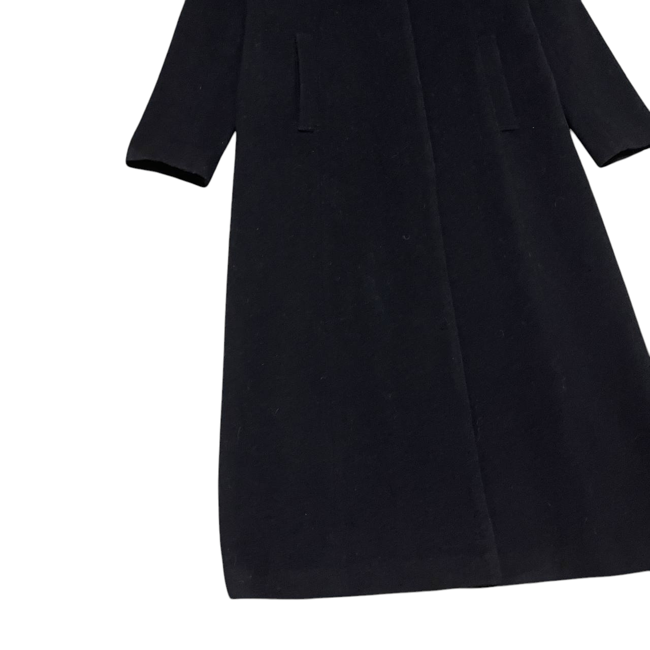 Yohji Yamamoto Vintage Indivi Made in Japan Wool Long Coat Size US S / EU 44-46 / 1 - 4 Thumbnail