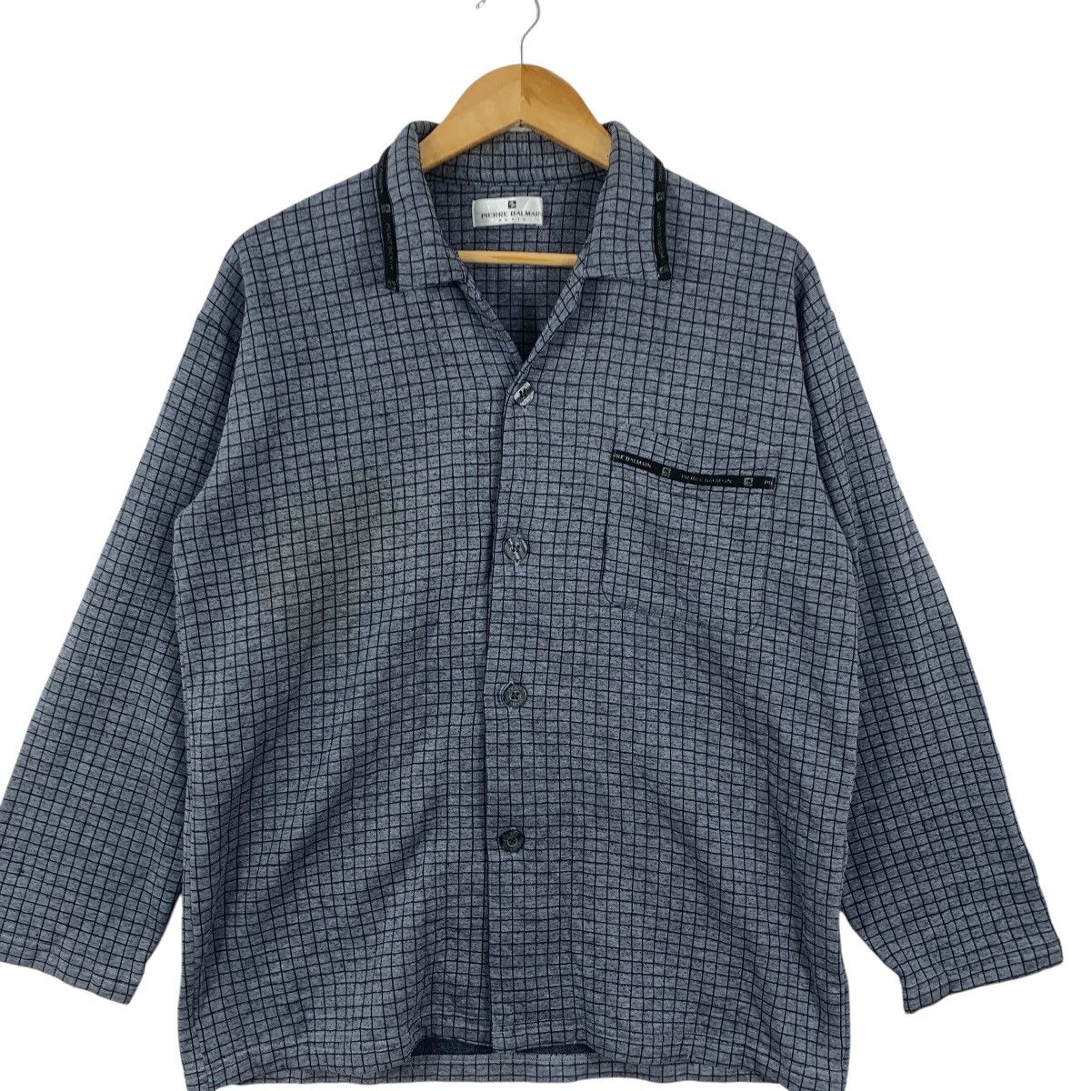 Pierre Balmain Vintage PIERRE BALMAIN PARIS Plaids Checks Stamp Button Size US L / EU 52-54 / 3 - 5 Thumbnail