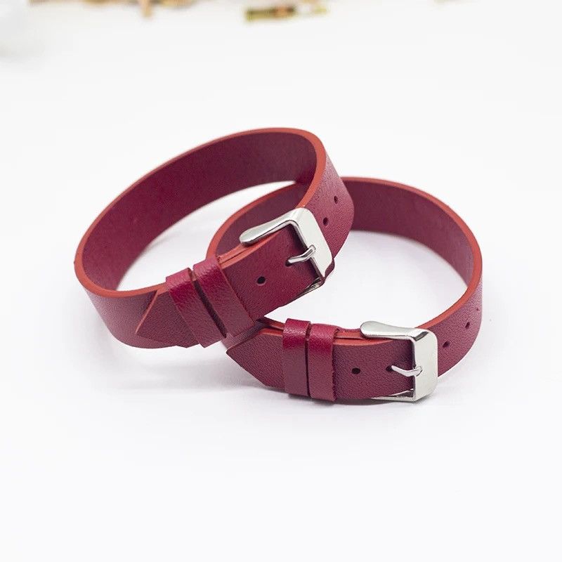 Jewelry Genuine Leather Wristband Size ONE SIZE - 1 Thumbnail