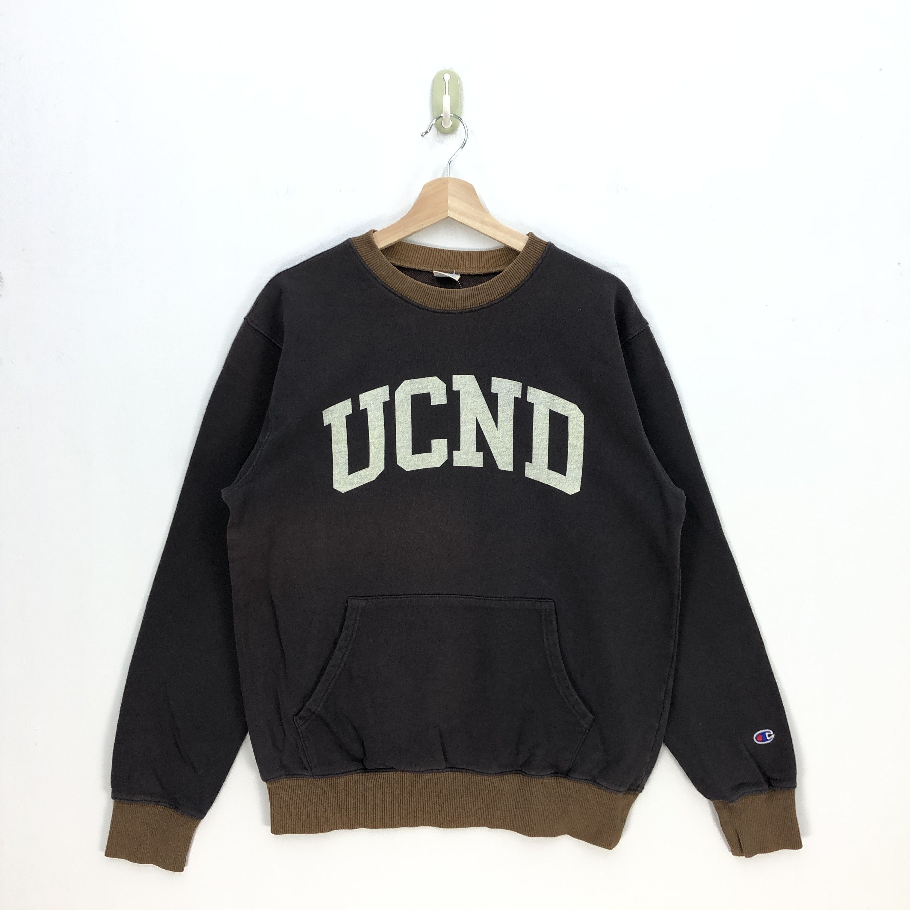 Champion × Vintage Vintage Champion Sweater Champion UCND Sweatshirt Jumper Size US L / EU 52-54 / 3 - 1 Thumbnail