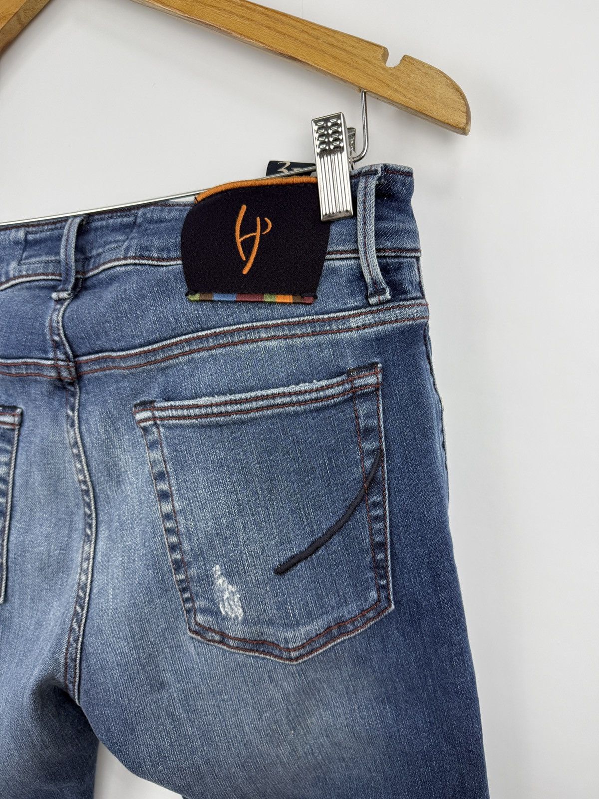 Jacob Cohen 🇮🇹 Handpicked Luxury Jeans Made in Italy Slim Fit Size 31 Size US 31 - 16 Thumbnail