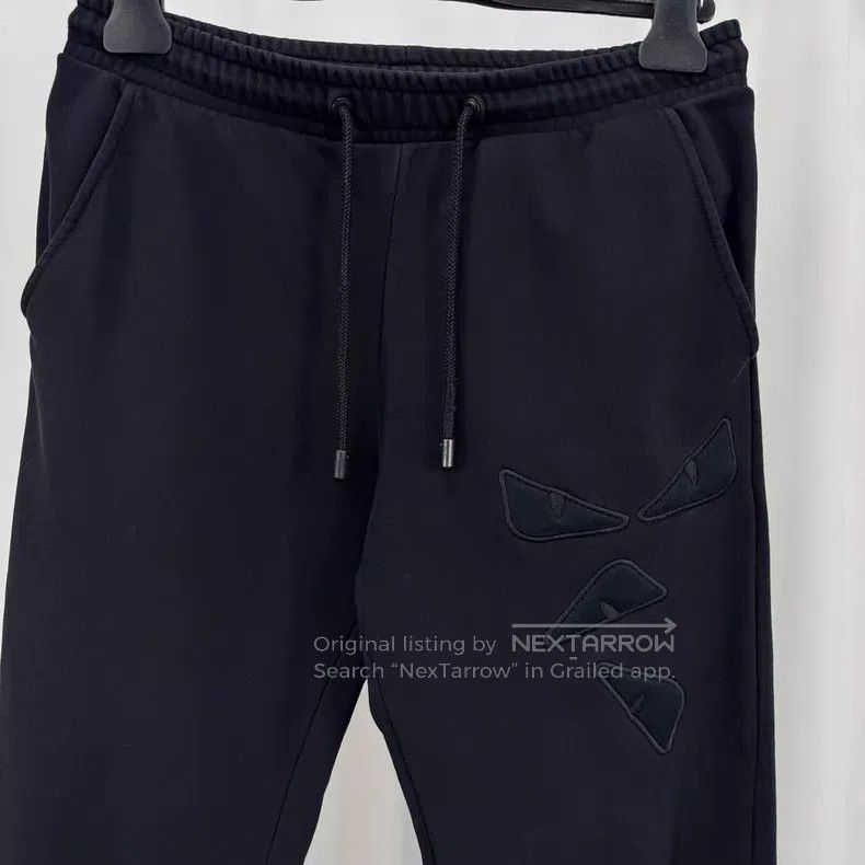 Fendi Fendi Little Monster Embroidered Casual Trousers Size US 30 / EU 46 - 3 Thumbnail