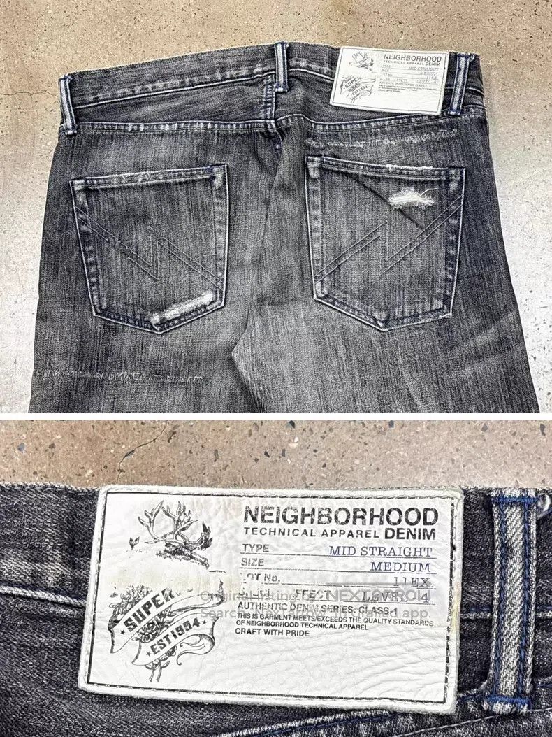 Neighborhood Neighborhood size M Denim pants Size US 27 - 7 Thumbnail