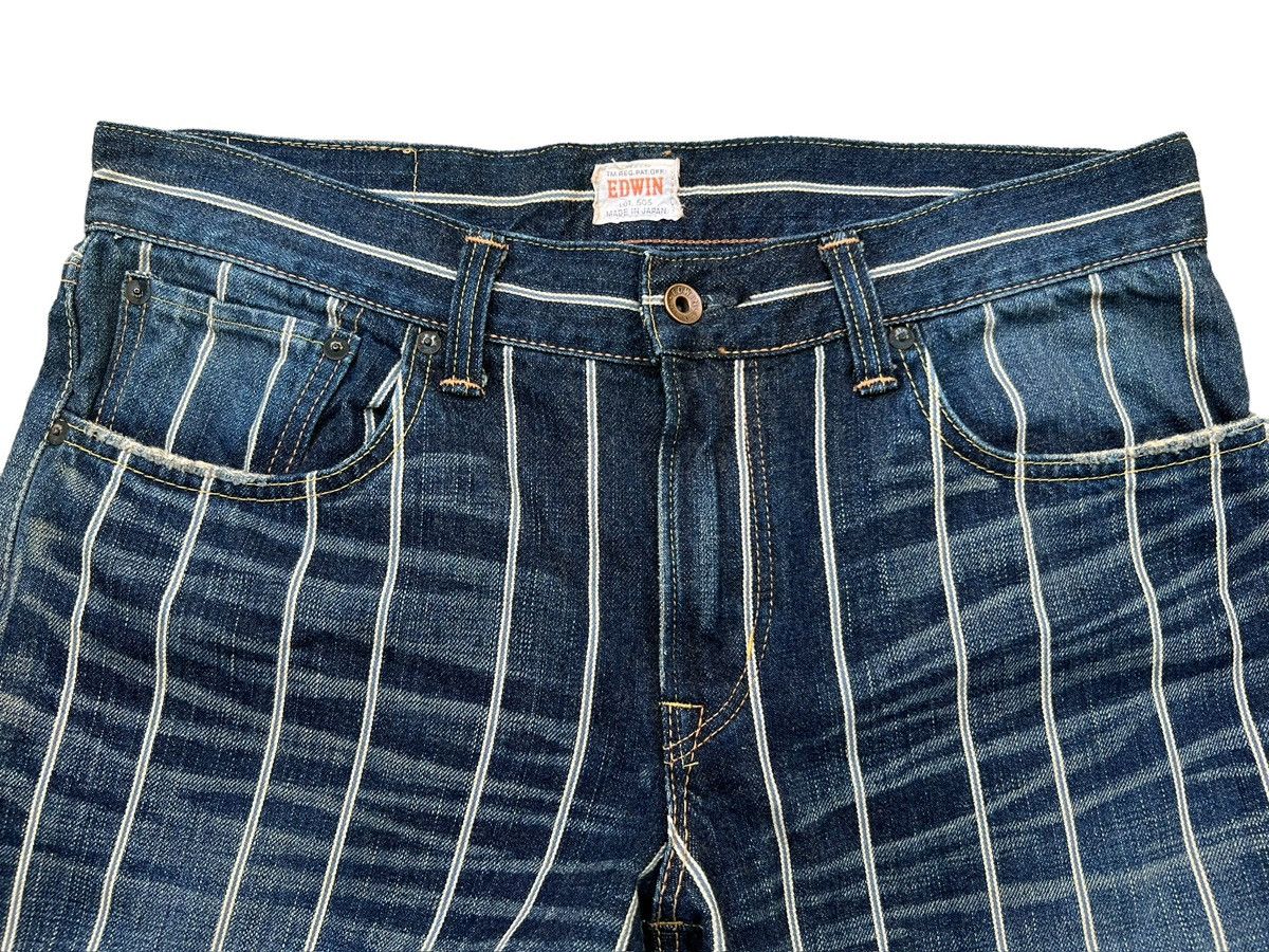 Edwin Rare🔥 Vintage Edwin 505ZXX Selvedge Denim Jeans 34x34 Size US 34 / EU 50 - 7 Thumbnail