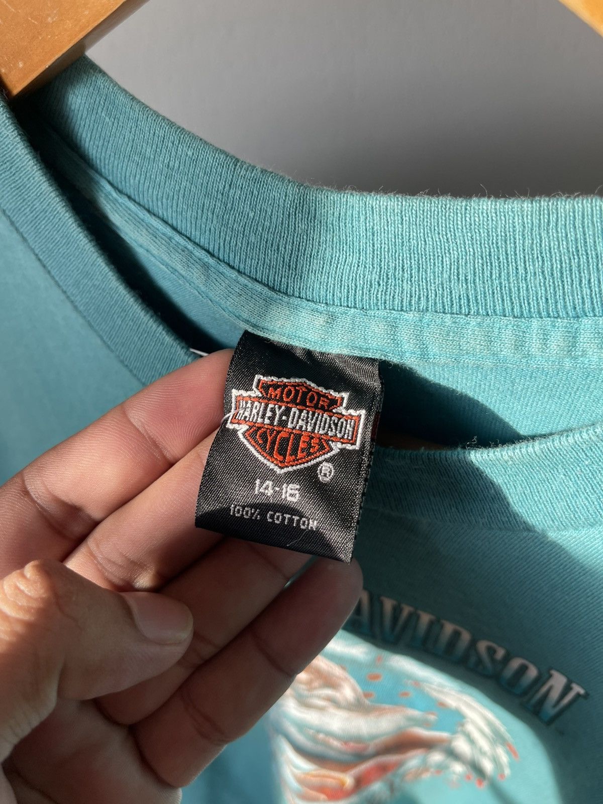 Harley Davidson 1996 Harley Davidson Tee Size US XS / EU 42 / 0 - 5 Thumbnail