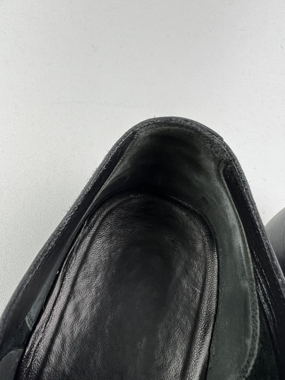 Gucci GUCCI Oxfords Leather Shoes Diamond Embossing Black Men’s Size US 9 / EU 42 - 17 Thumbnail