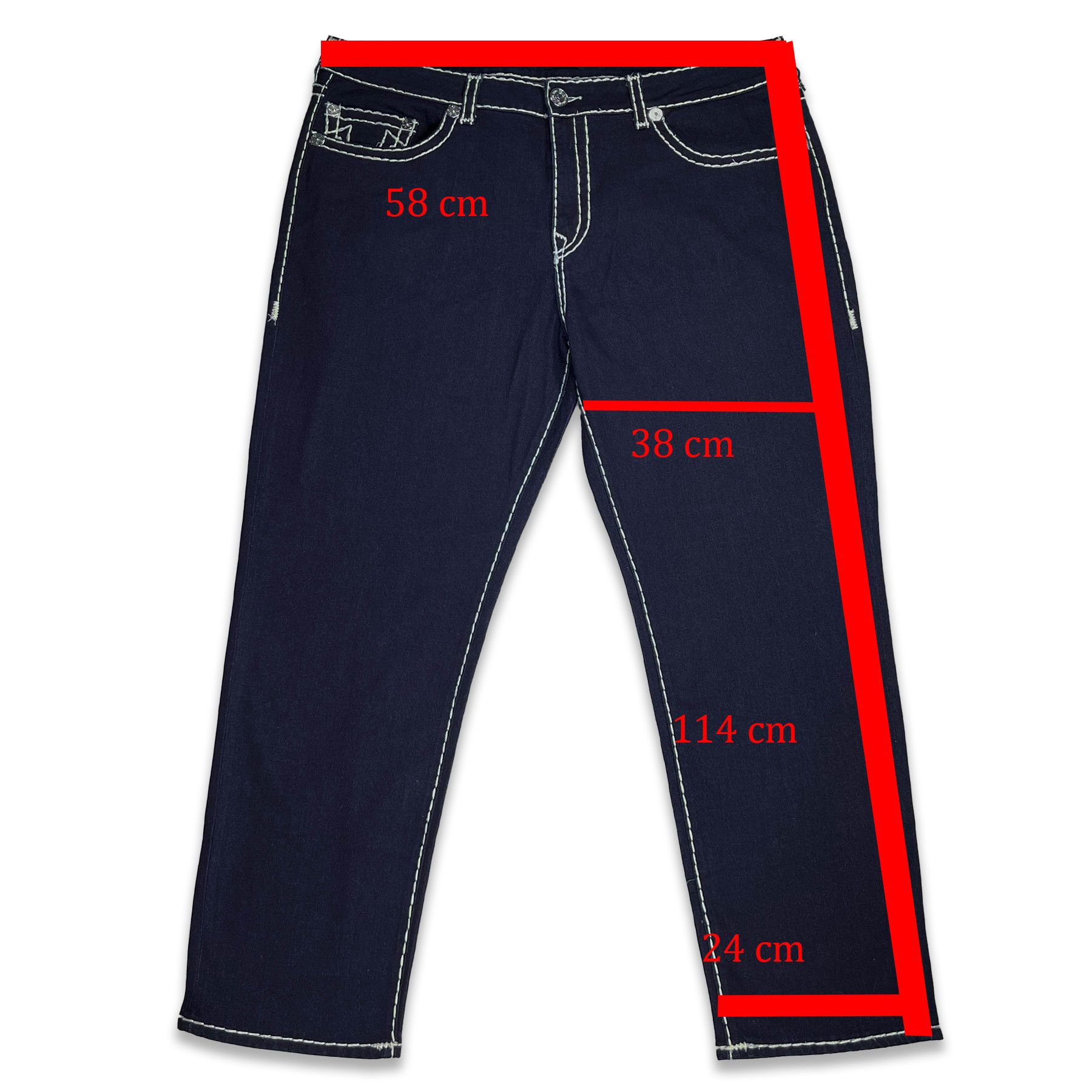 True Religion Jeans True Religion Bobby Relaxed Fit • W42 (XXXL size) Size US 42 / EU 58 - 8 Thumbnail