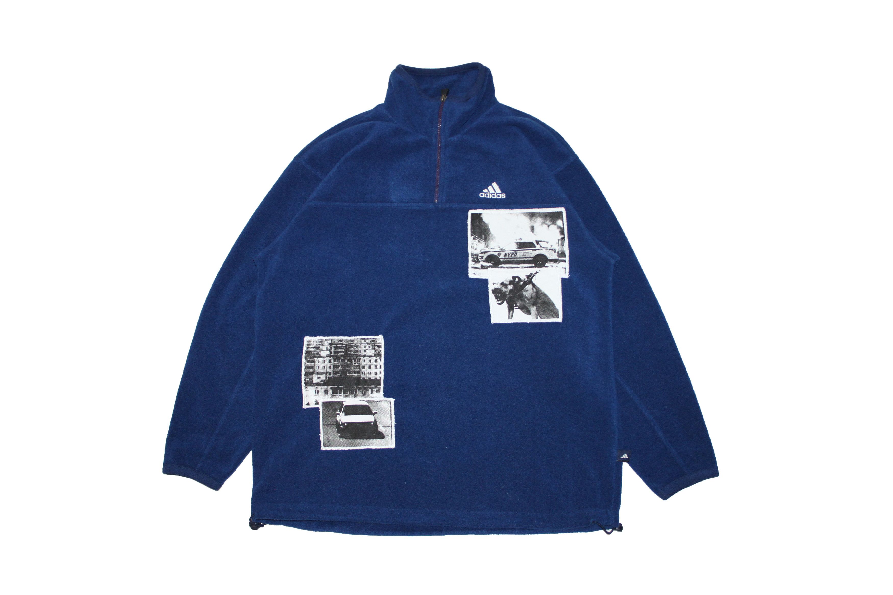 Adidas 1of1 Adidas Vintage Fleece Jacket Size US M / EU 48-50 / 2 - 1 Thumbnail