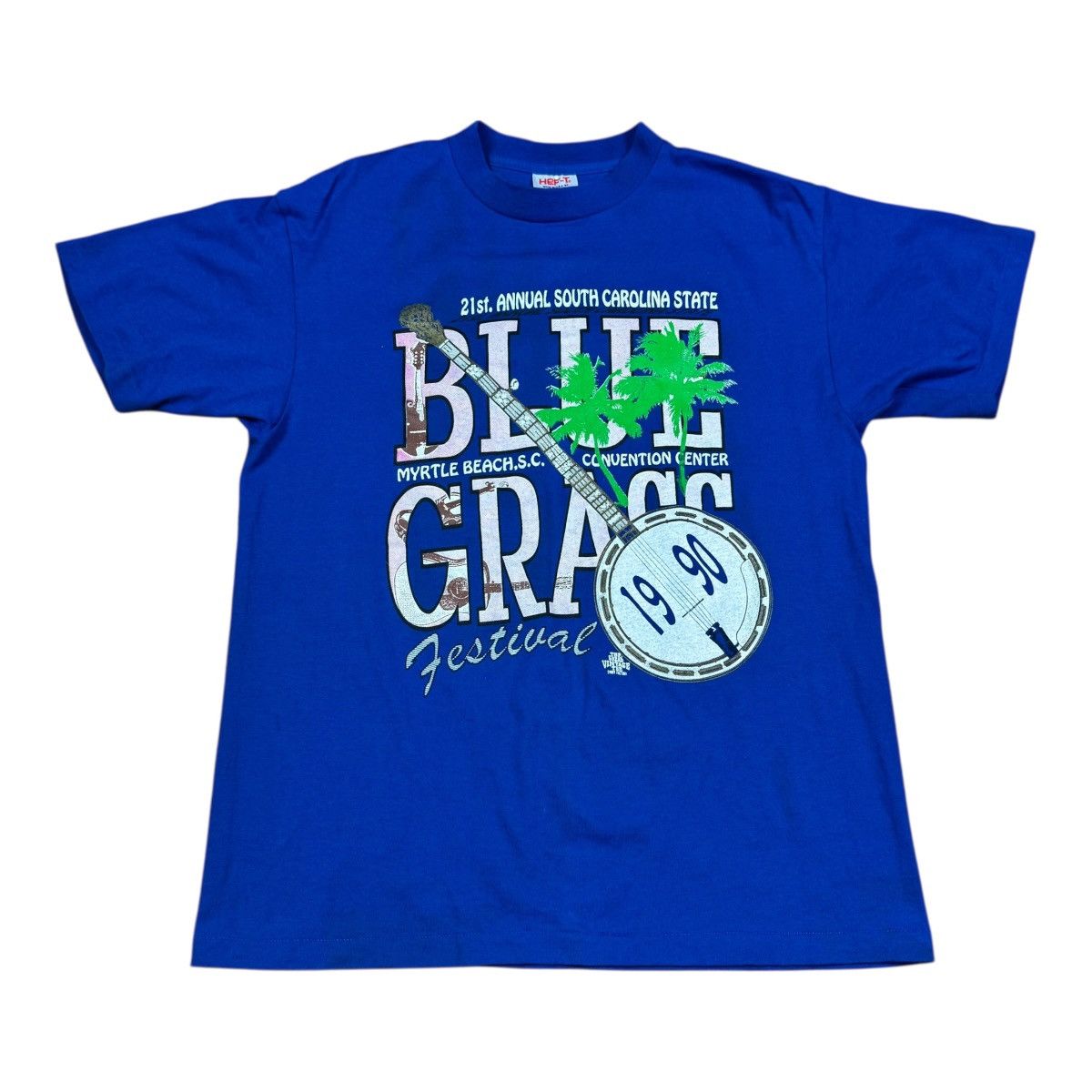 Vintage Vintage South Carolina State Blue Grass Festival Shirt L Size US L / EU 52-54 / 3 - 1 Thumbnail