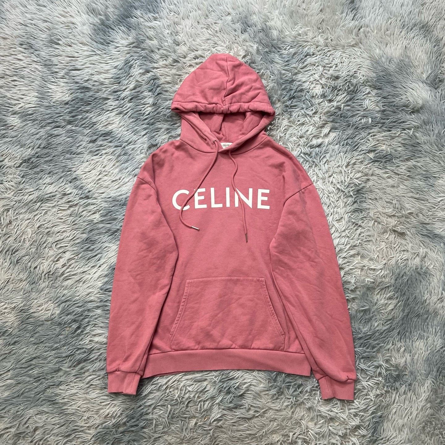 Celine Celine Hooded Sweatshirt Size S / US 4 / IT 40 - 1 Thumbnail