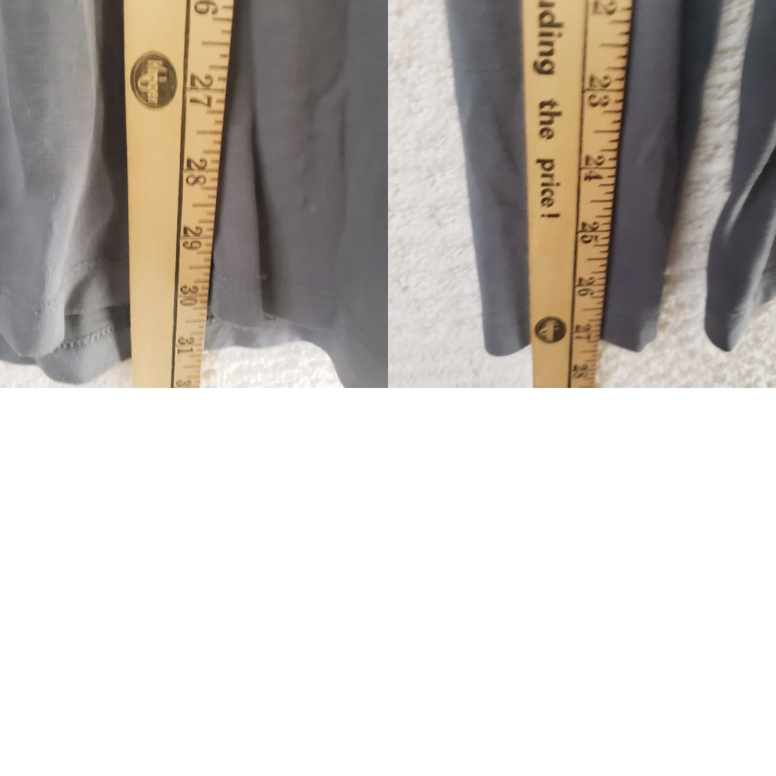 Vintage Free Fly T-Shirt Long Sleeve Mens L Gray Solid Bamboo Polyester Blend Performance Casual Shirt Size US L / EU 52-54 / 3 - 9 Thumbnail