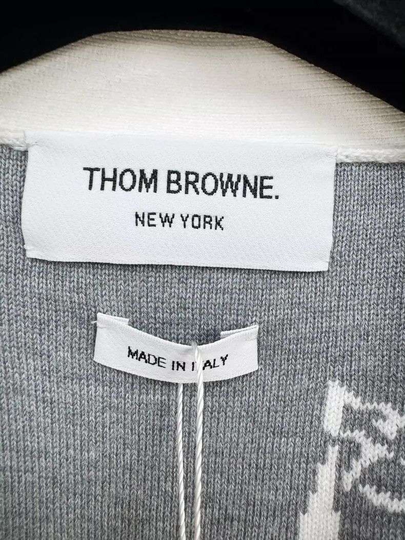 Thom Browne Thom Browne size42 Knitted cardigan Size M / US 6-8 / IT 42-44 - 2 Thumbnail