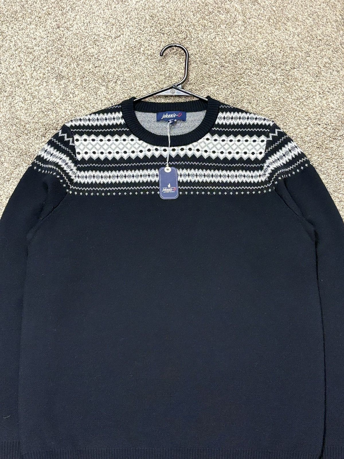 johnnie-O Johnnie-O Sweater Men’s Medium 100% Merino Wool Navy Blue Size US M / EU 48-50 / 2 - 2 Thumbnail