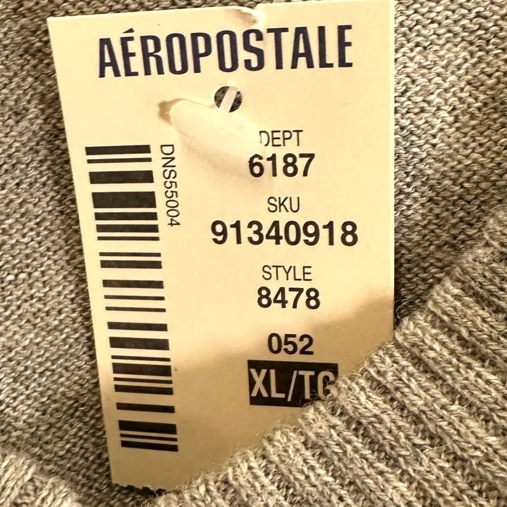 Aeropostale VINTAGE: No? (Note: The user asked to output only the rearranged title.) Size US XL / EU 56 / 4 - 2 Thumbnail
