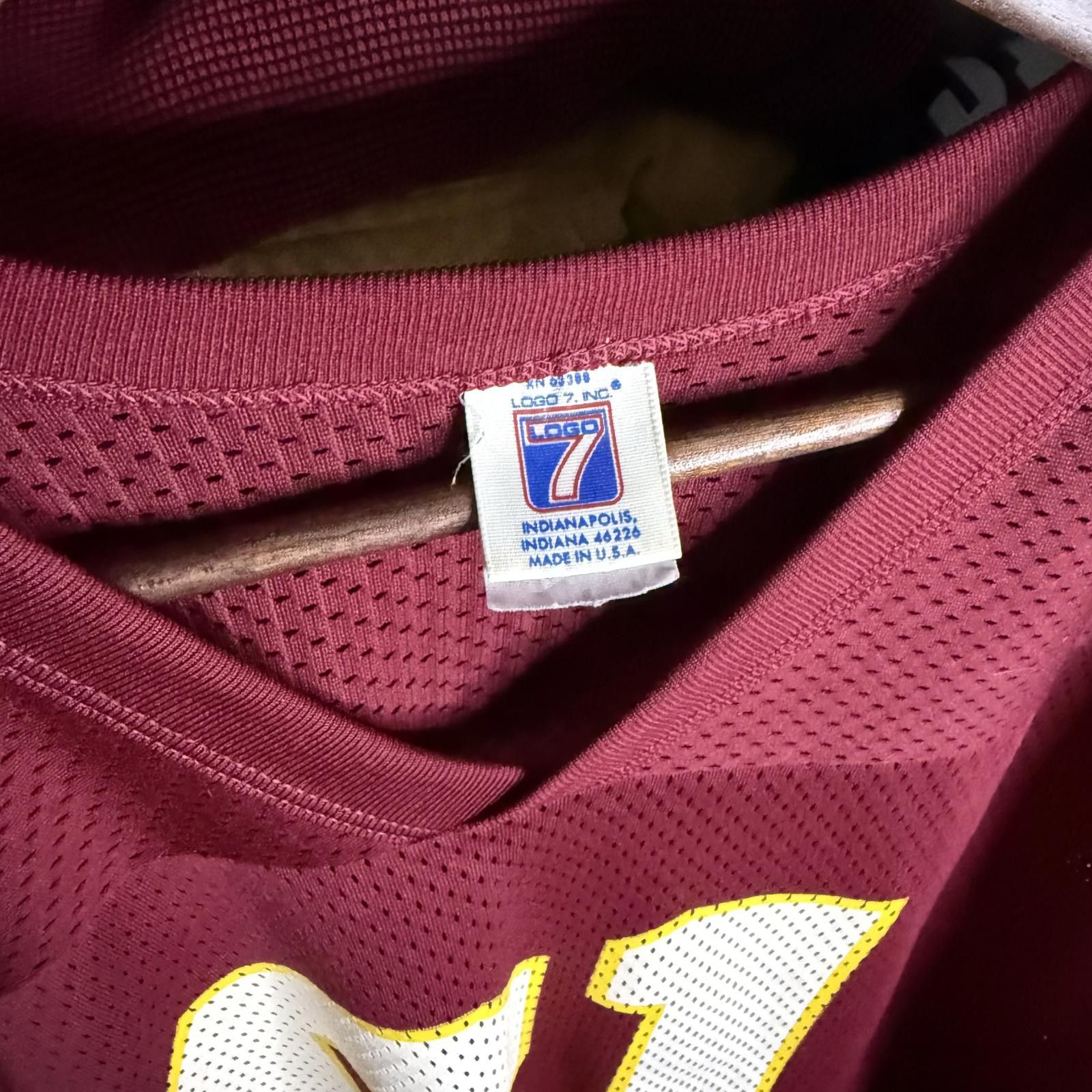 Logo 7 Vintage Football Jersey for that team haha Size US XXL / EU 58 / 5 - 2 Thumbnail