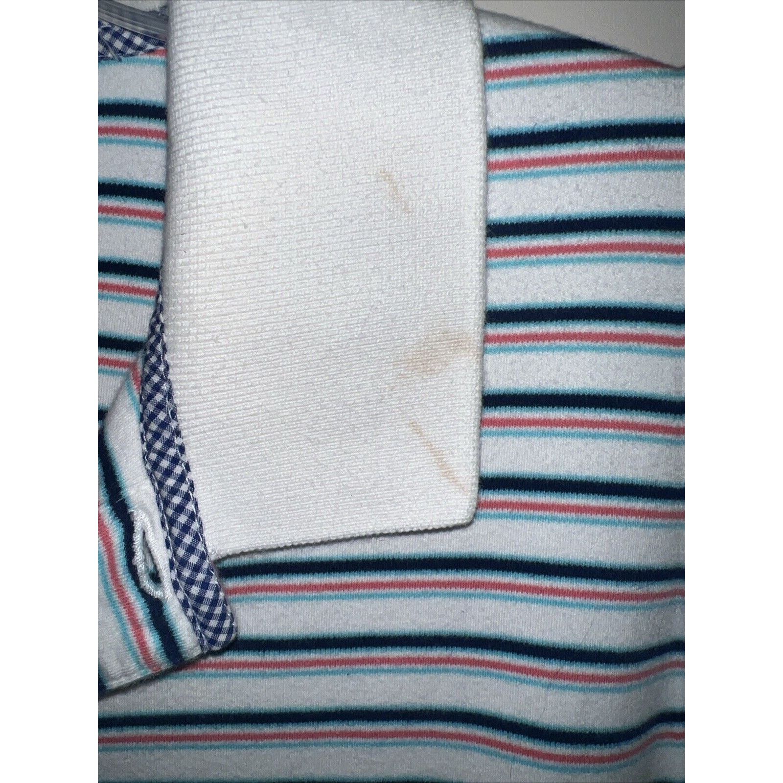 Tommy Hilfiger Tommy Hilfiger Men's Shirt Striped White Blue Red Size XL Size US XL / EU 56 / 4 - 4 Thumbnail