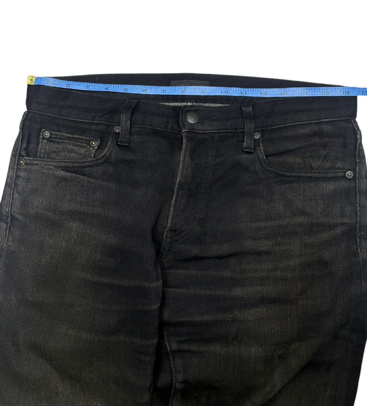 Undercover DISTRESSED DENIM JEANS UNDERCOVER STYLE DESIGN UNIQLO Size US 33 - 12 Thumbnail