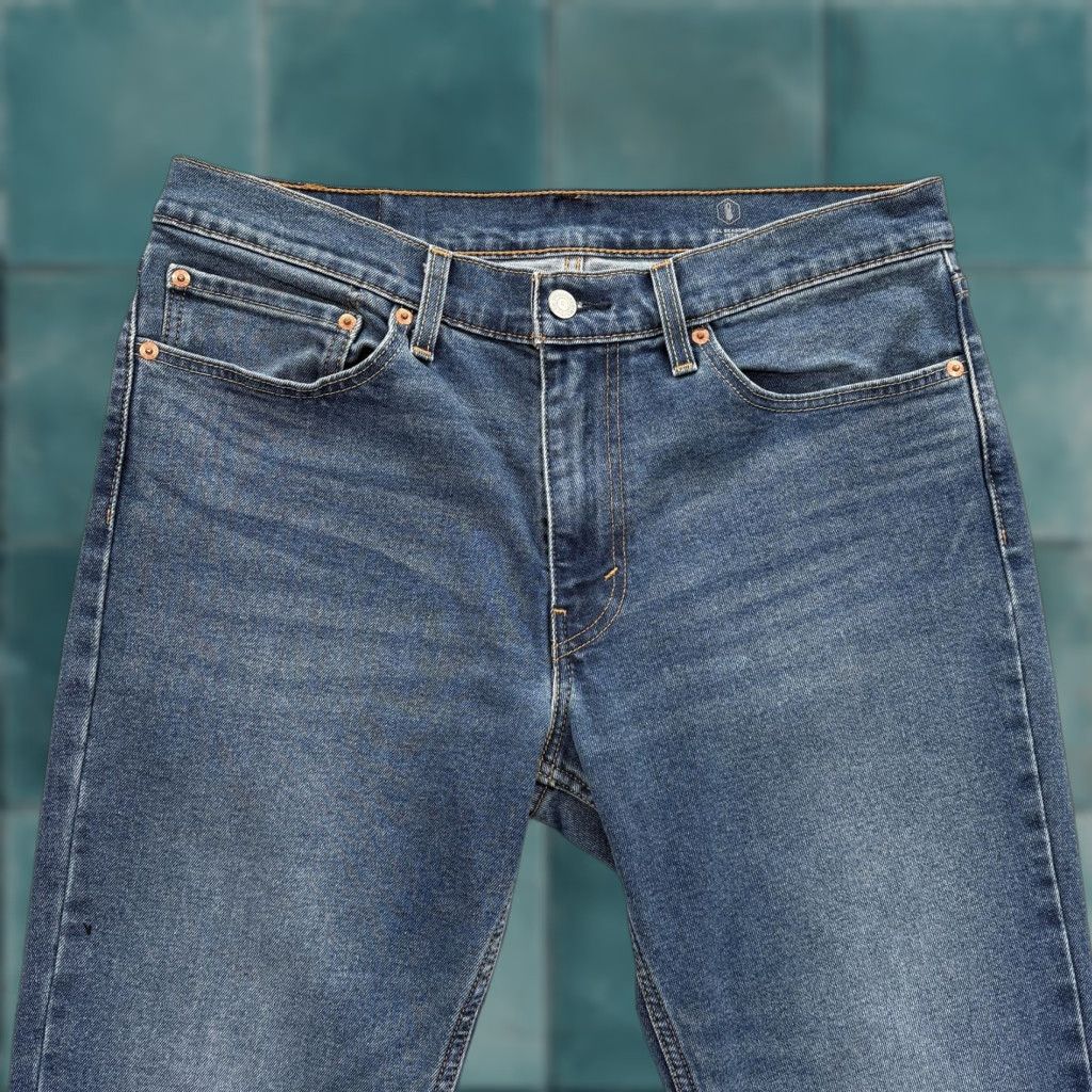 Levi's Levi's 511 Jeans Mens 34x30 Blue Slim Straight Stretch Denim Size US 34 / EU 50 - 1 Thumbnail