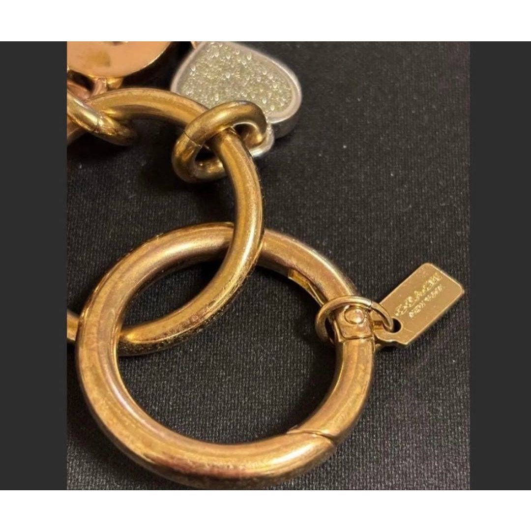 Coach Vintage coach gold heart charm Size ONE SIZE - 2 Thumbnail