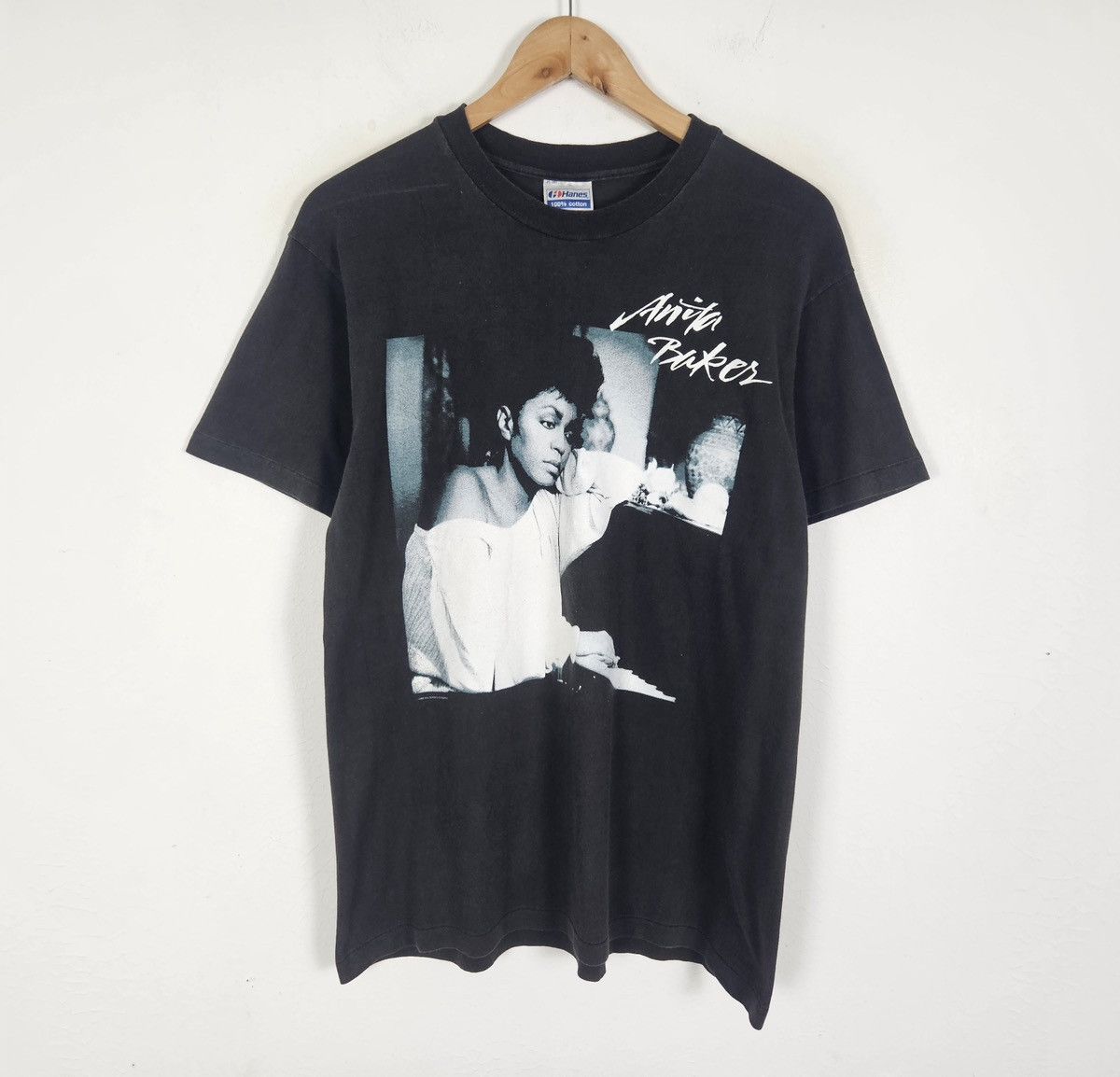 Band Tees Vintage 90s Anita Baker Compositions World tour jazz tee Size US L / EU 52-54 / 3 - 3 Thumbnail