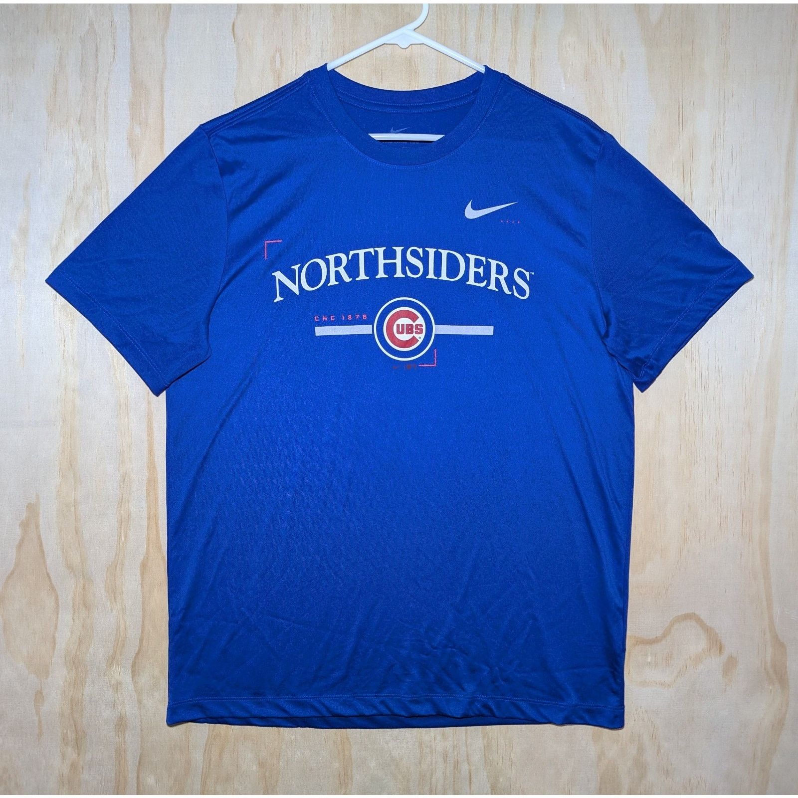Nike Nike Men's Large Chicago Cubs Northsiders T-Shirt Blue Size US L / EU 52-54 / 3 - 1 Thumbnail