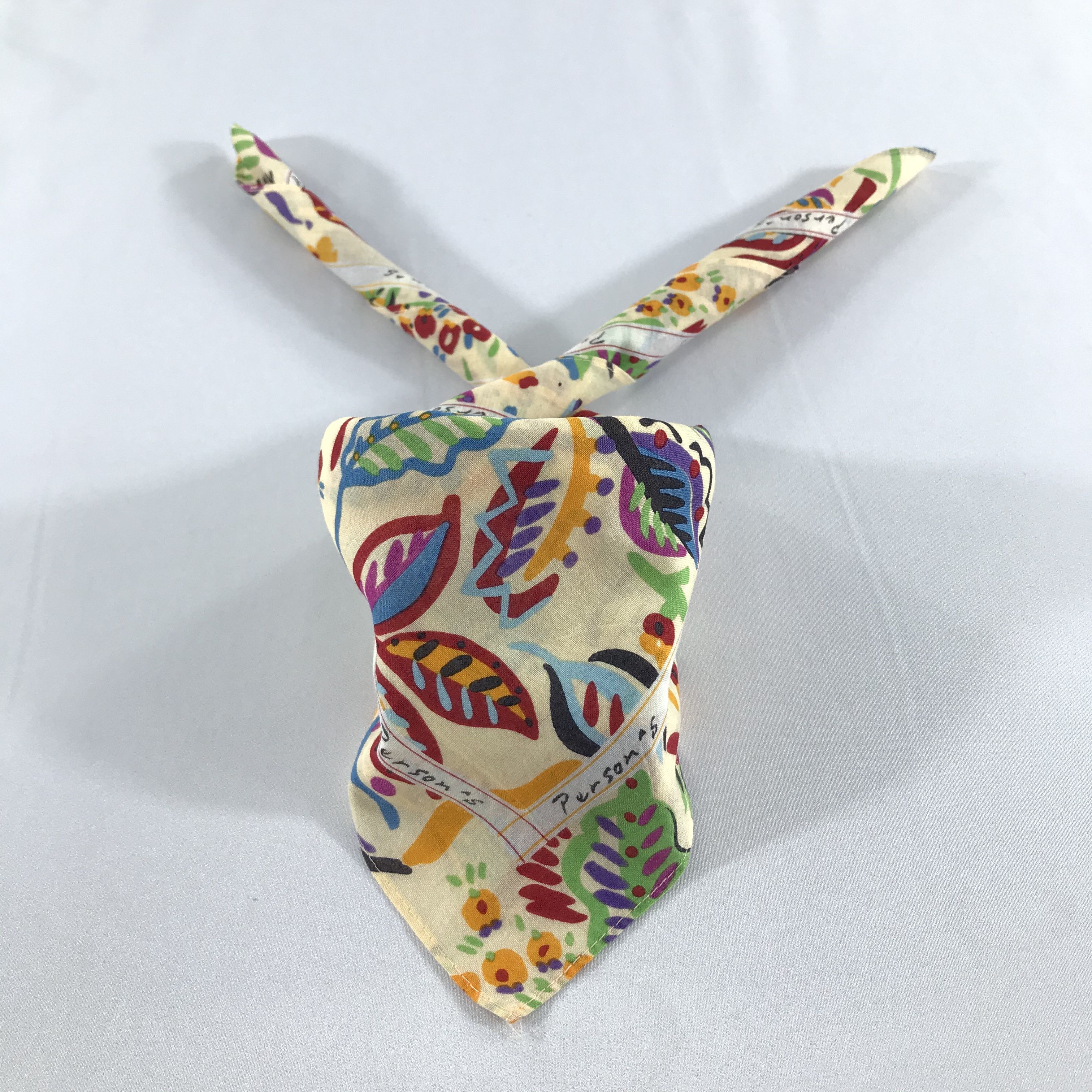 PERSON'S Person's Colorful Handkerchief Bandana Neckerchief H648 Size ONE SIZE - 1 Thumbnail