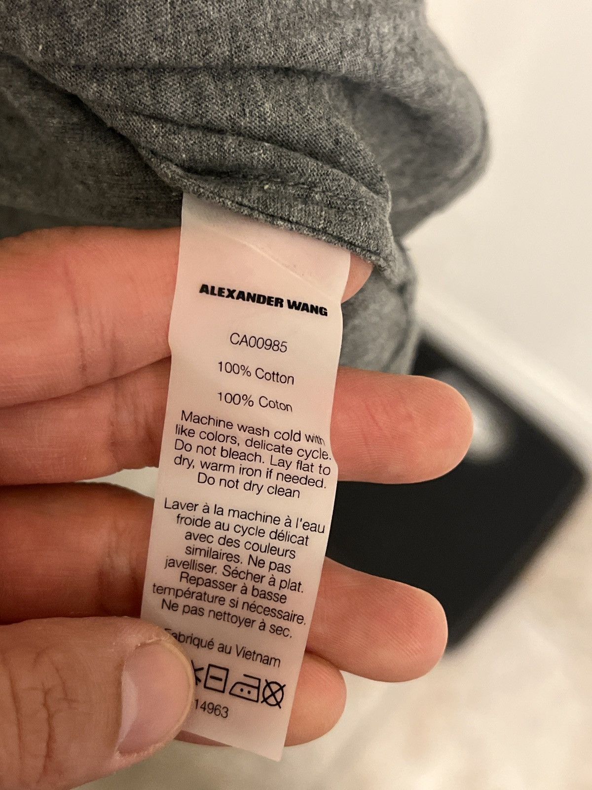 Alexander Wang × T by Alexander Wang T by Alexander Wang sz S Cotton Crewneck Tee Size US S / EU 44-46 / 1 - 5 Thumbnail