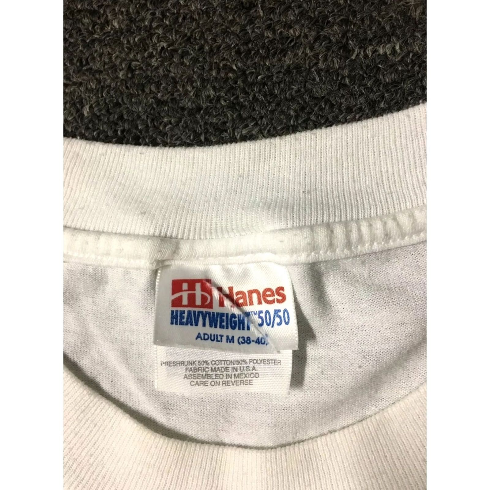 Hanes VINTAGE 90s Phoenix Arizona Chili Pepper Shirt M White Hanes T-Shirt Mens Short Sleeve Funny Retro Southwestern AZ Sun Graphic USA Sedona Suns AZ Size US M / EU 48-50 / 2 - 6 Thumbnail