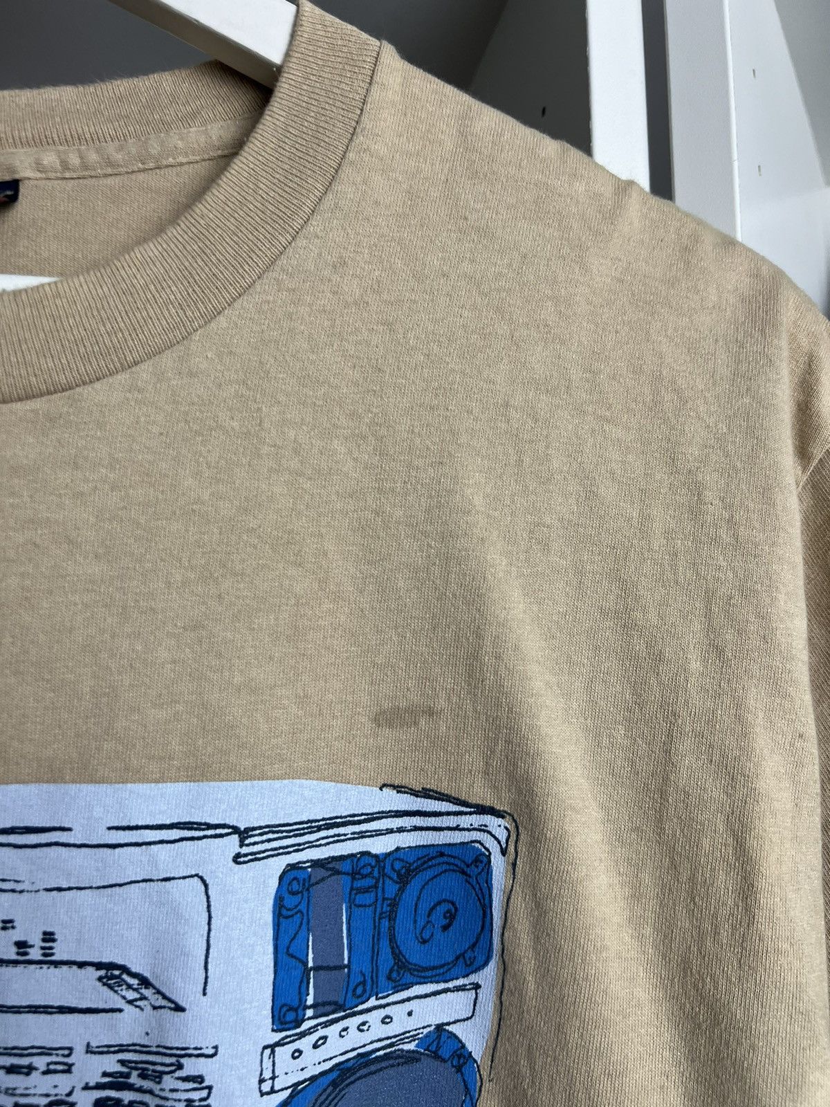 Stussy × Vintage Vintage 90s Stussy boombox logo t-shirt M skate gorpcore y2k Size US M / EU 48-50 / 2 - 4 Thumbnail