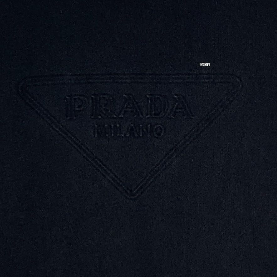 Prada Black Oversized Short Sleeve Shirt Size US XXL / EU 58 / 5 - 4 Thumbnail