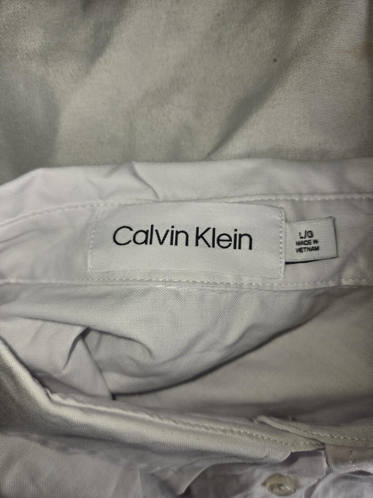 Calvin Klein Calvin Klein Women's Long Sleeve Button Down Woven Top Large Size L / US 10 / IT 46 - 5 Thumbnail