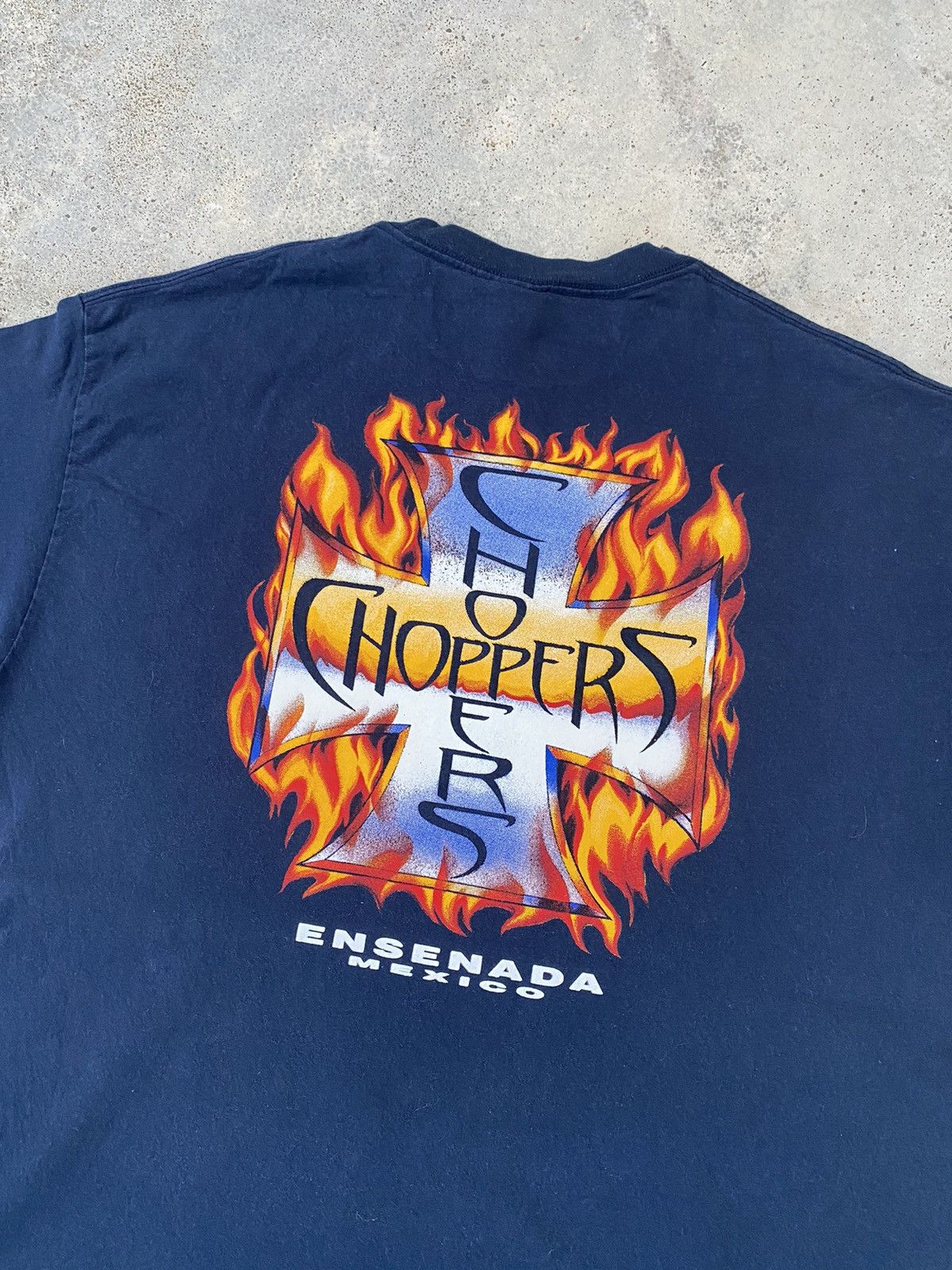 Vintage × West Coast Choppers Vintage Y2K West Coast Choppers Flame Size US XL / EU 56 / 4 - 3 Thumbnail
