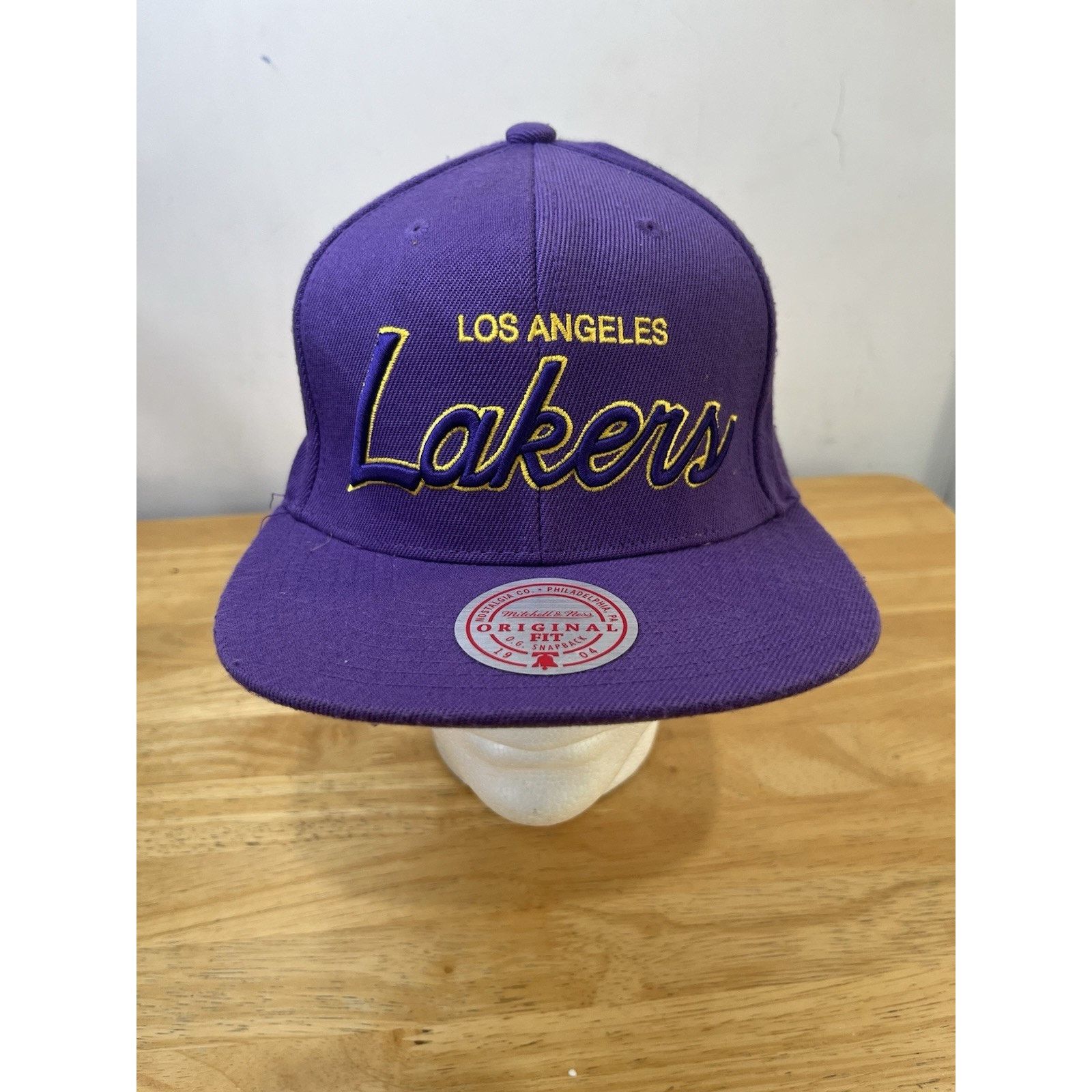 Mitchell & Ness 2009 Mitchell & Ness LA Lakers NBA Champions Hat Size ONE SIZE - 1 Thumbnail