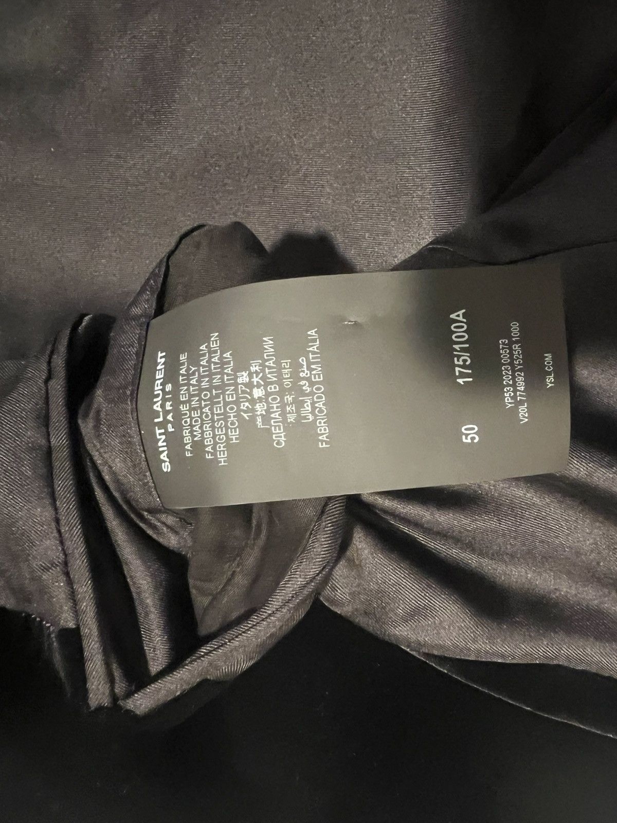 Saint Laurent Paris Saint Laurent double breasted velvet blazer . 50/40 $4250 Size 40R - 10 Thumbnail