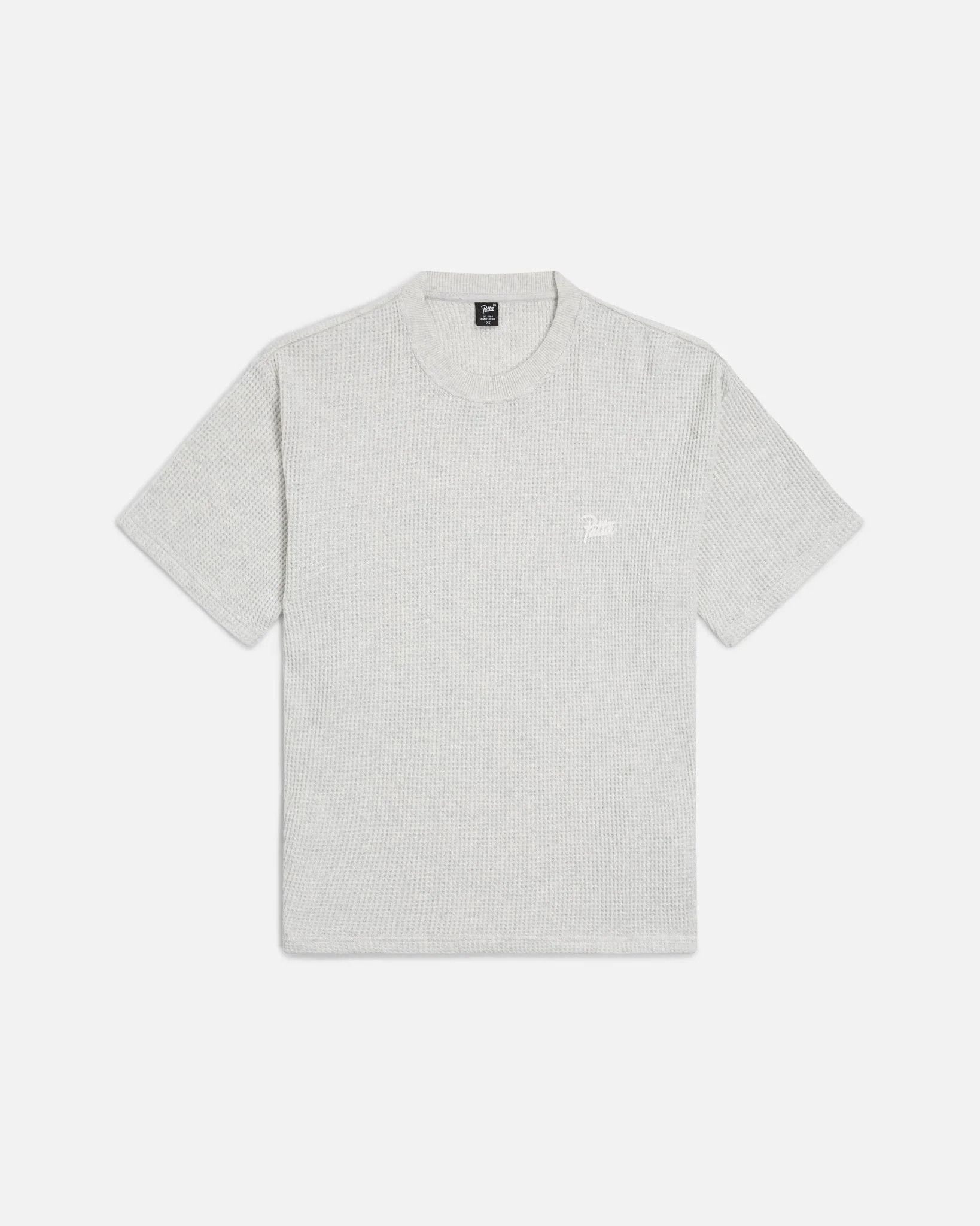 Patta o1mle1025 Patta Basic Waffle T-Shirt in Gray Size US M / EU 48-50 / 2 - 1 Preview