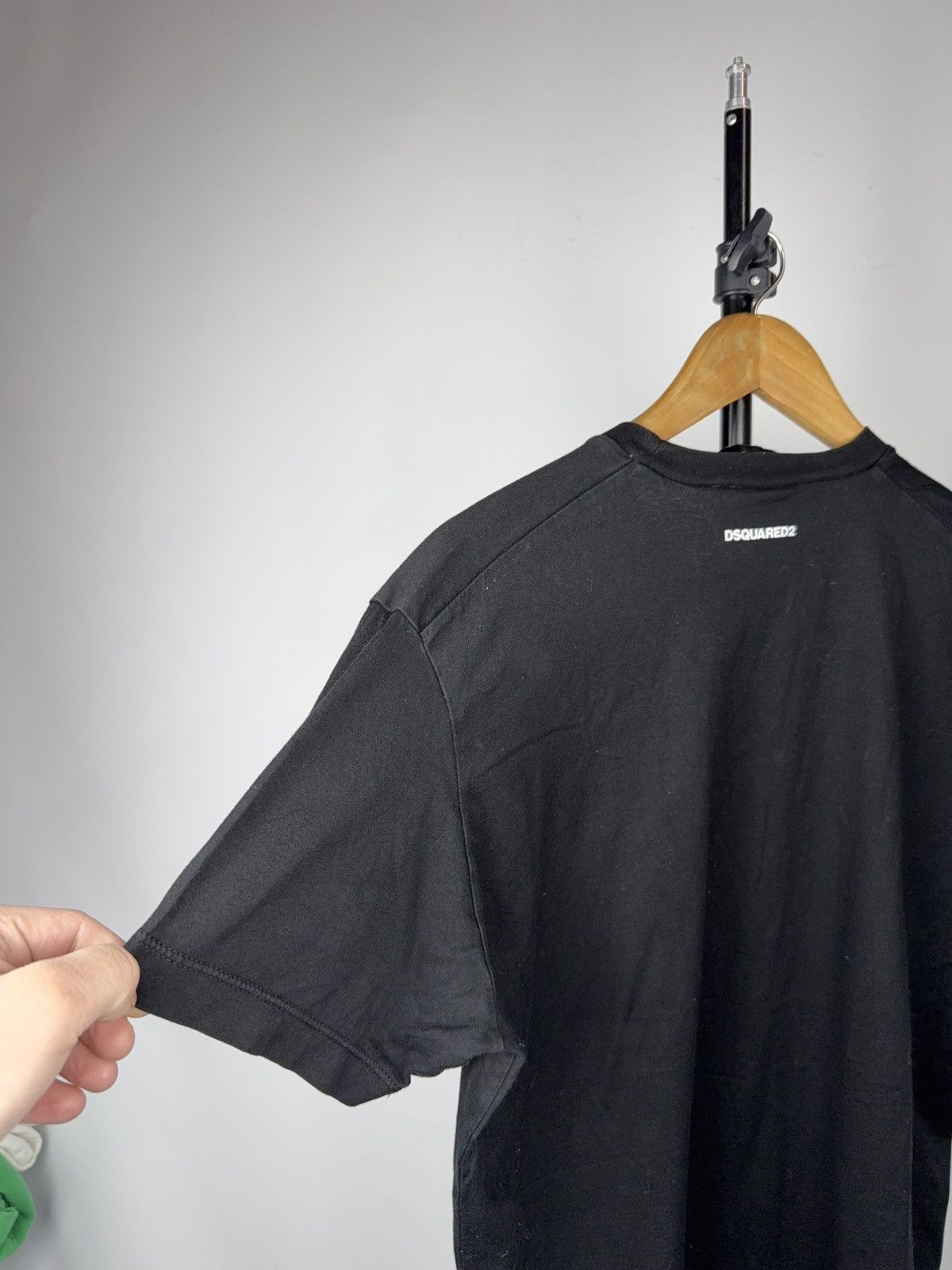 Dsquared2 Luxury 00s Dsquared2 Bold D2 Graphic Logo T-Shirt Black Size US M / EU 48-50 / 2 - 15 Thumbnail