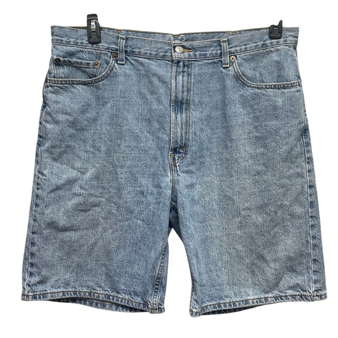 Levi's Levi's 550 Mens 42 Waist Medium Cotton Blend Denim Shorts Size US 42 / EU 58 - 1 Thumbnail