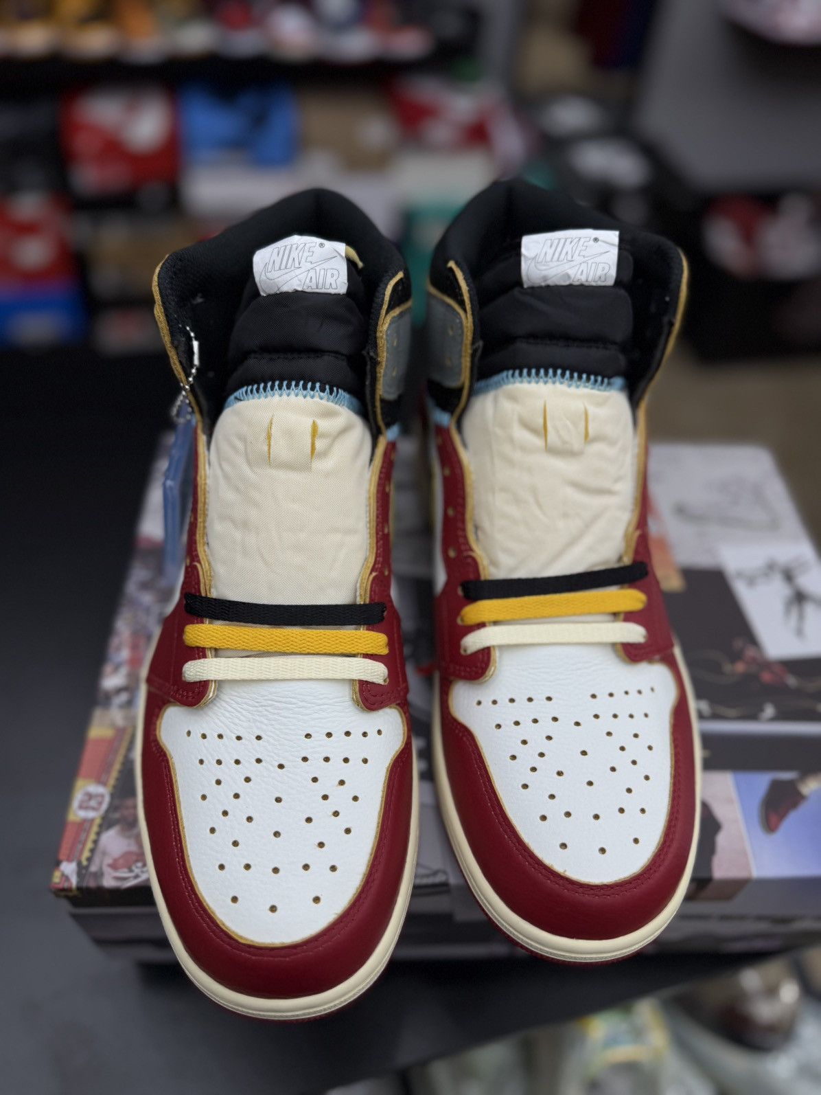 Jordan Brand × Nike Nike Jordan 1 Union (HV8563-600) Size 11.5 (NEW) Size US 11.5 / EU 44-45 - 10 Thumbnail