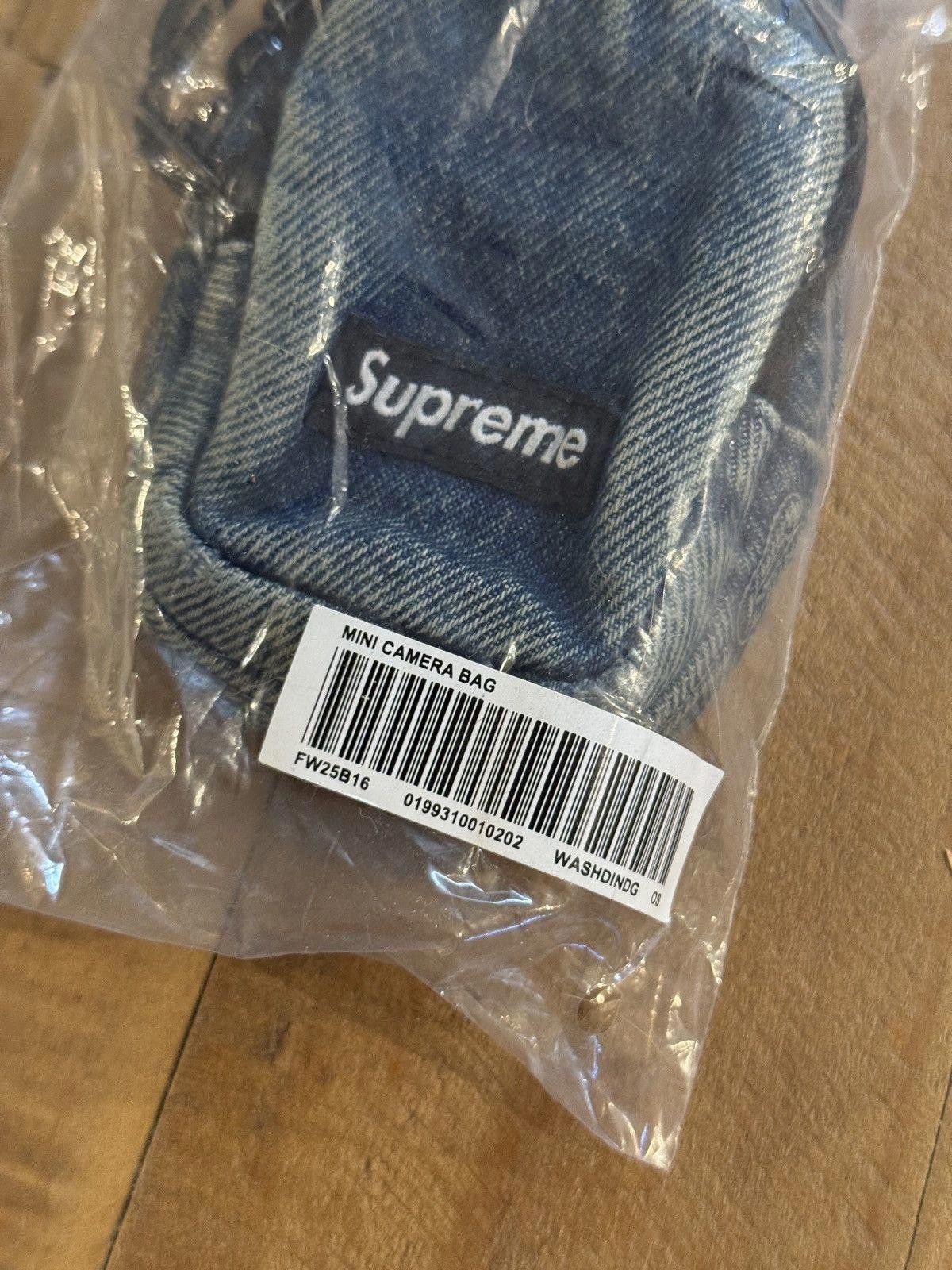 Supreme Supreme Denim Mini Utility Bag Washed Indigo Size ONE SIZE - 7 Thumbnail