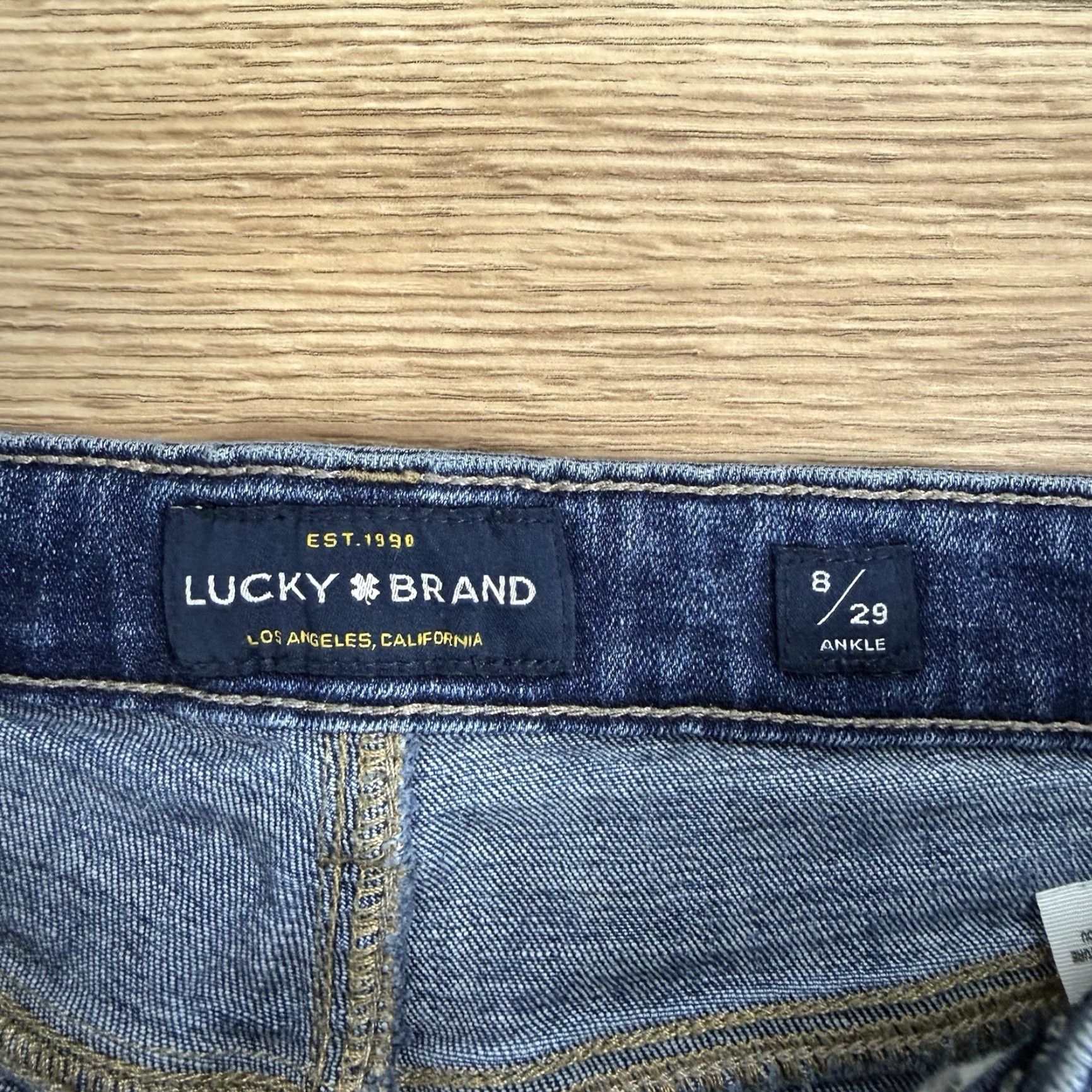 Lucky Brand LUCKY BRAND Jeans Women Bridgette Skinny Mid Rise 8 29 Ankle Stretch Denim Blue Size 8/29 Womens Skinny Jeans Size 30" / US 8 / IT 44 - 2 Thumbnail